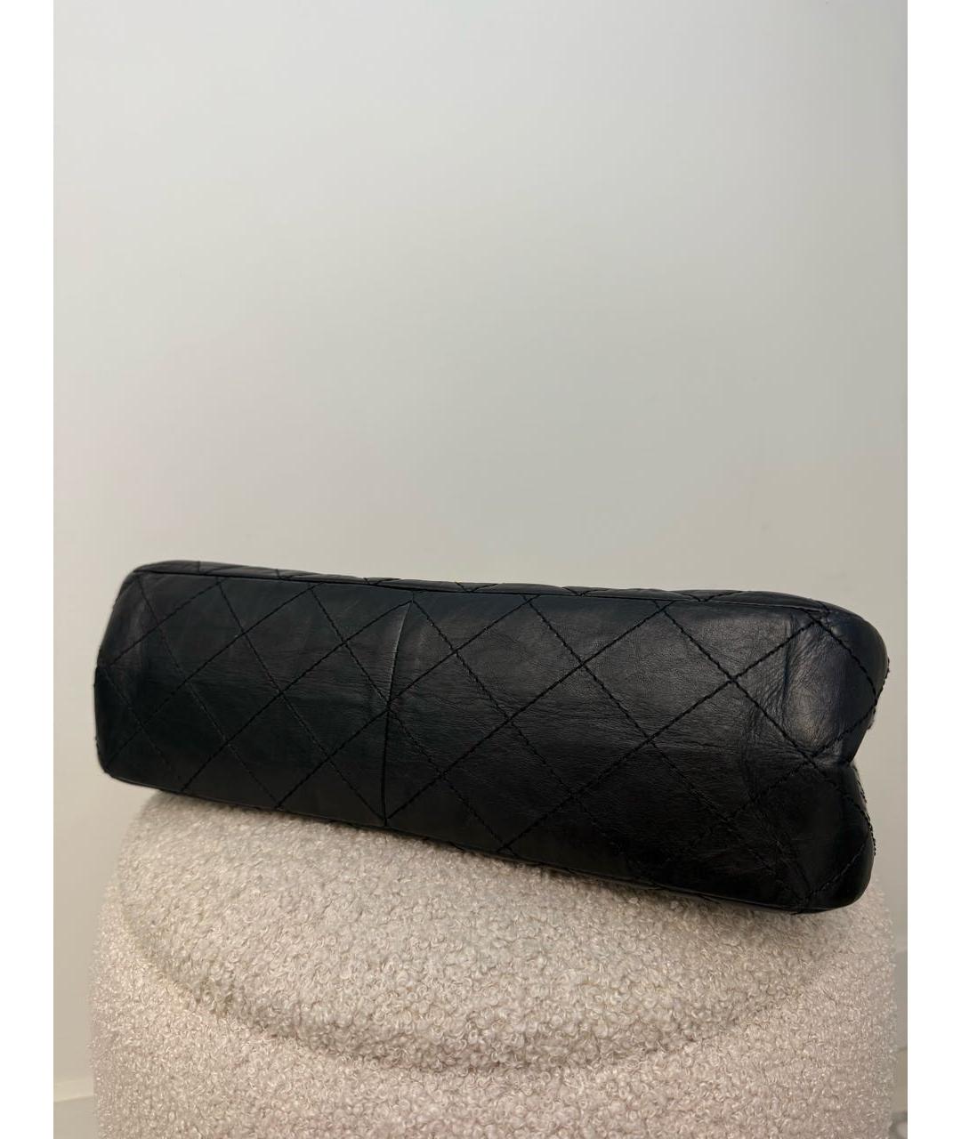 CHANEL Черная кожаная сумка через плечо, фото 4