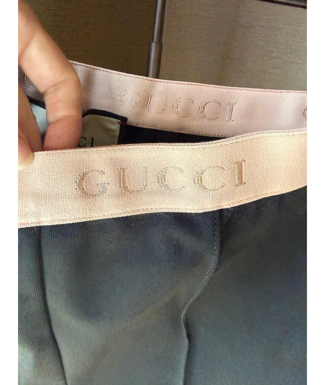 GUCCI Черные леггинсы и велосипедки, фото 3