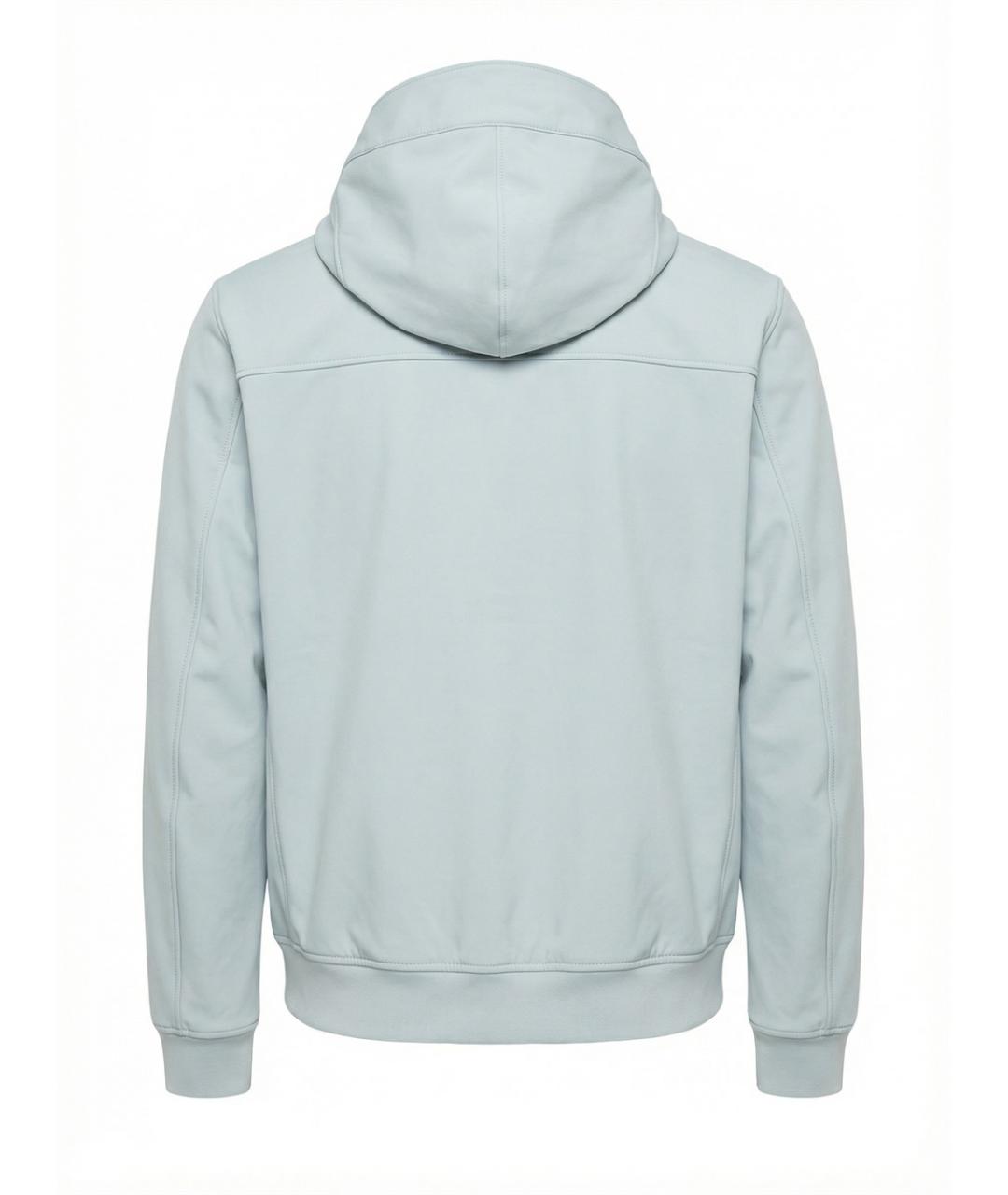 STONE ISLAND Голубая полиэстеровая куртка, фото 2