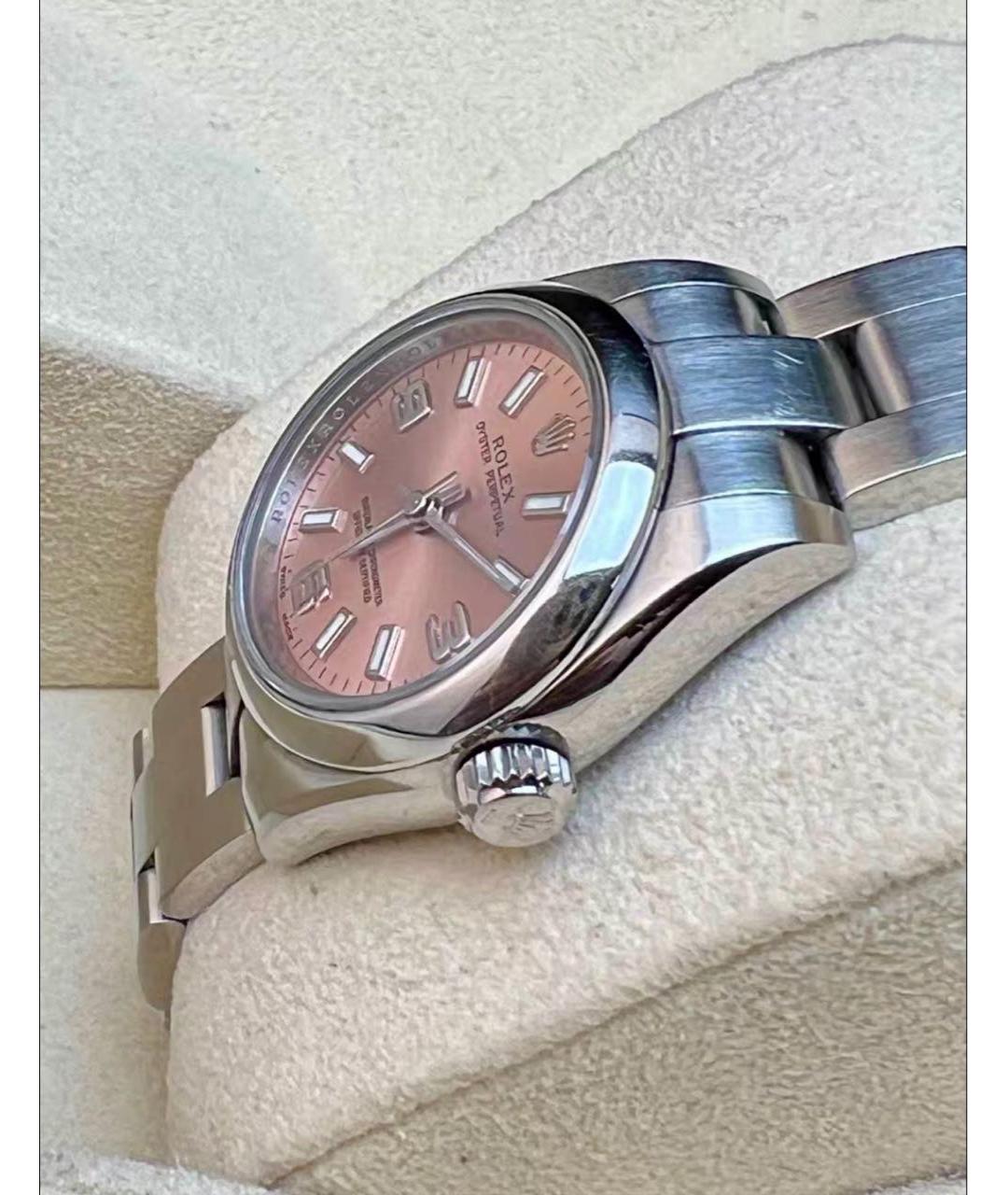 ROLEX Коралловые металлические часы, фото 5
