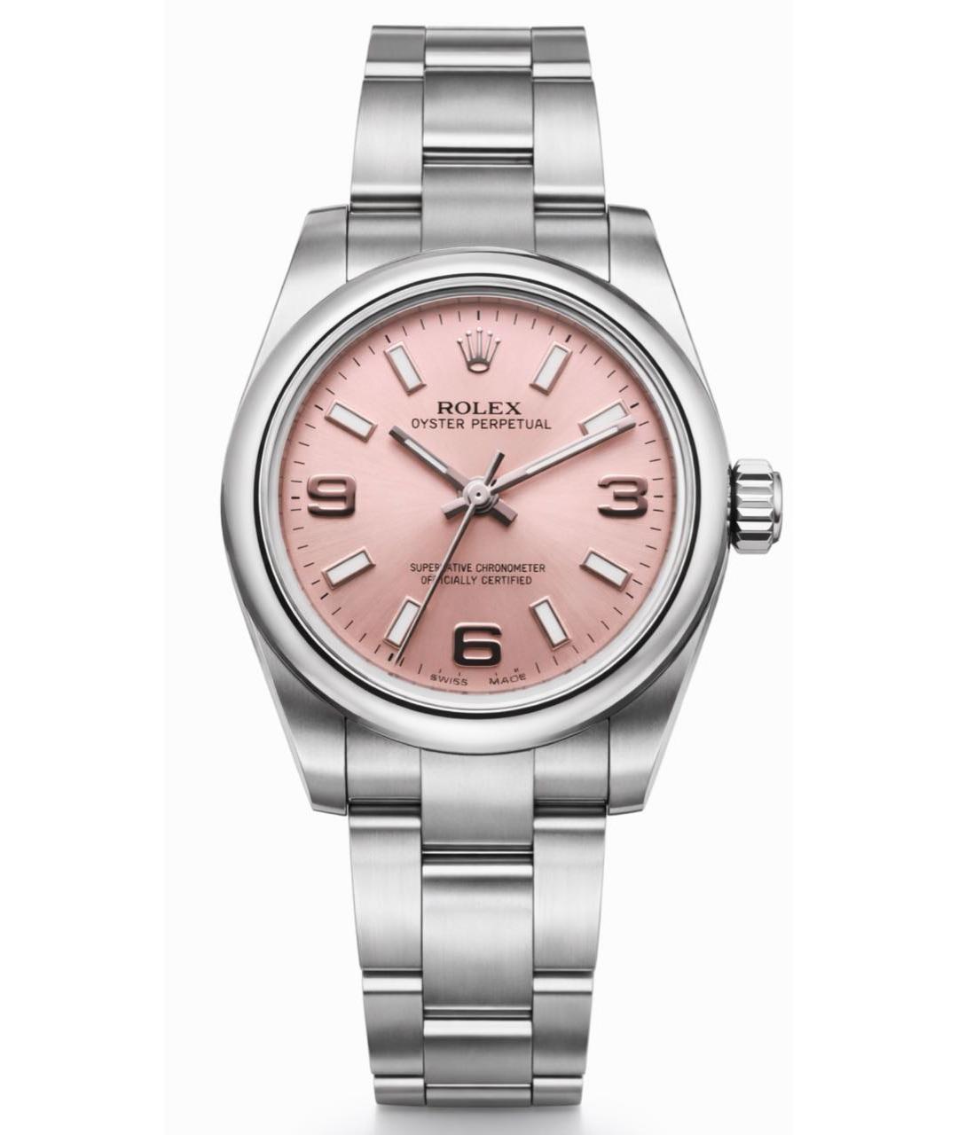 ROLEX Коралловые металлические часы, фото 7