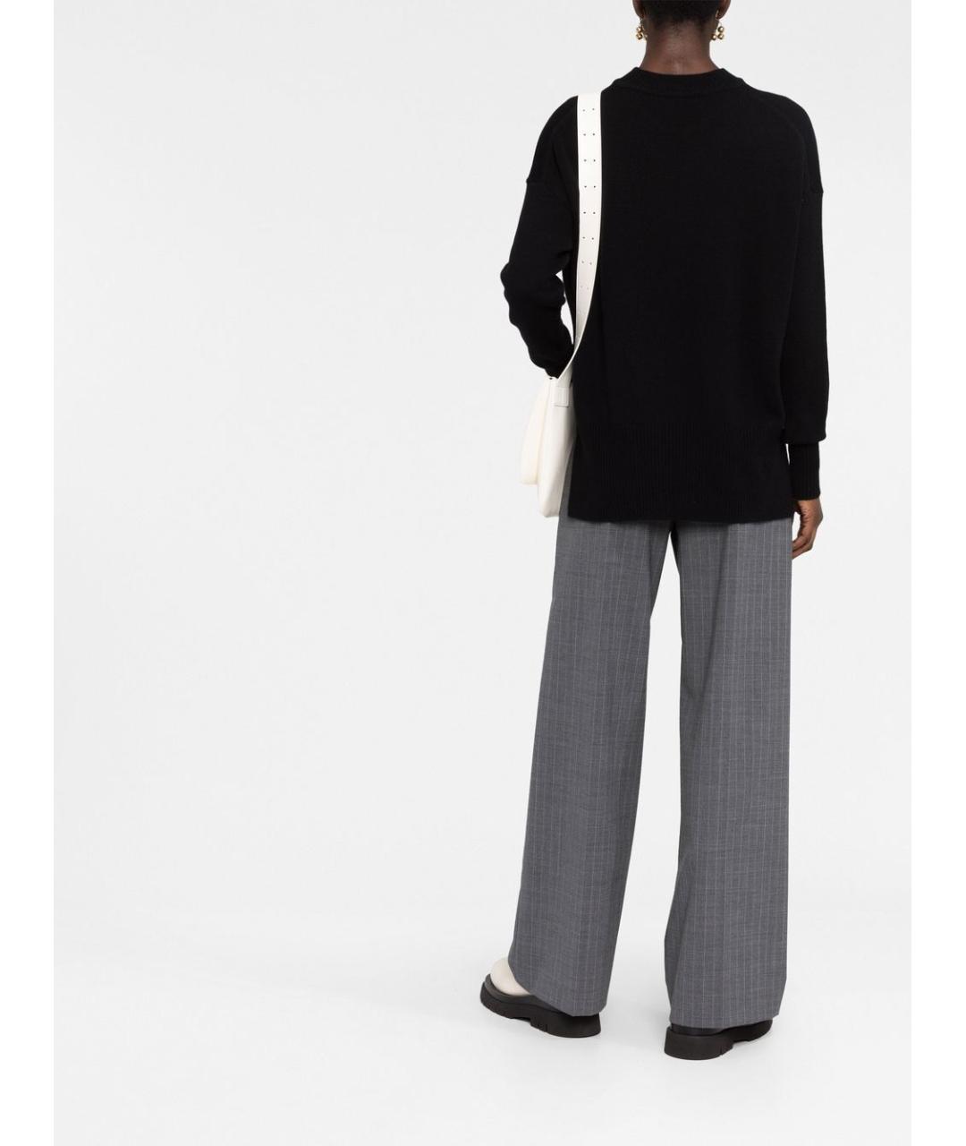 JIL SANDER Черный кашемировый джемпер / свитер, фото 5
