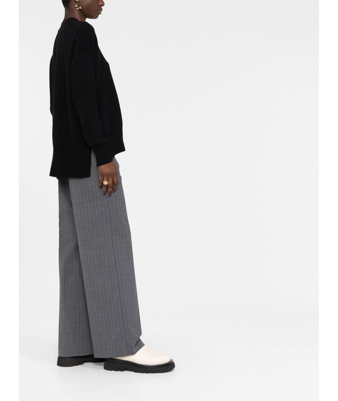 JIL SANDER Черный кашемировый джемпер / свитер, фото 6