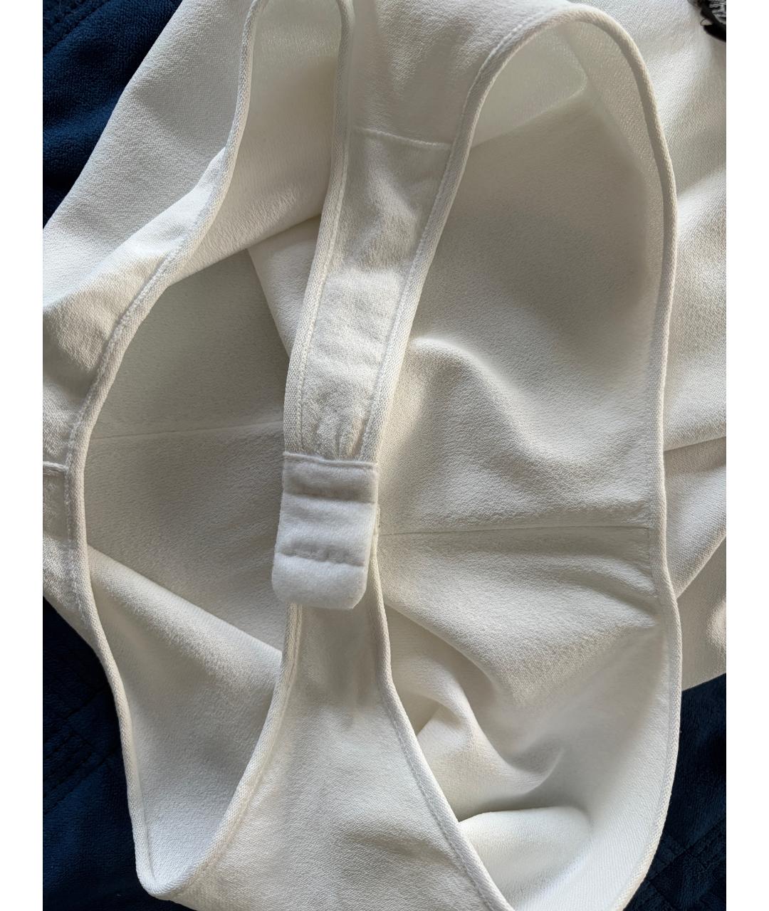 TOM FORD Белое вискозное боди, фото 4