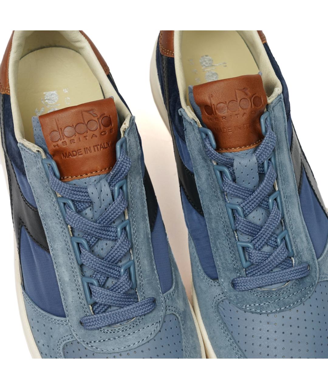 DIADORA HERITAGE Синие низкие кроссовки / кеды, фото 7