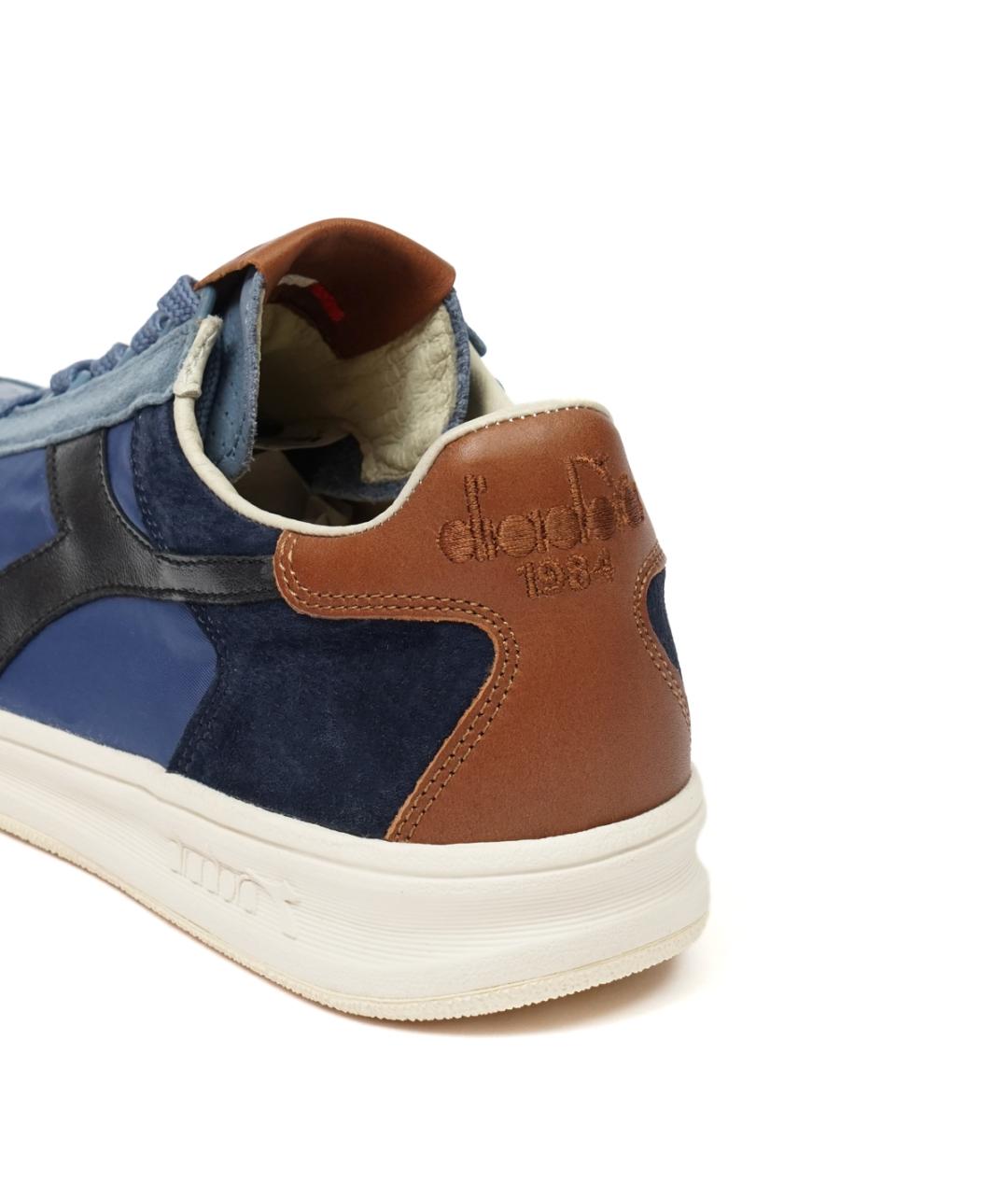 DIADORA HERITAGE Синие низкие кроссовки / кеды, фото 5