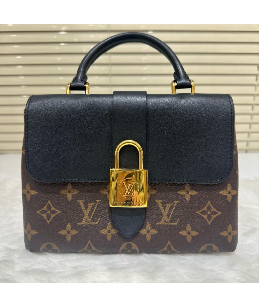 LOUIS VUITTON Коричневая сумка с короткими ручками, фото 5