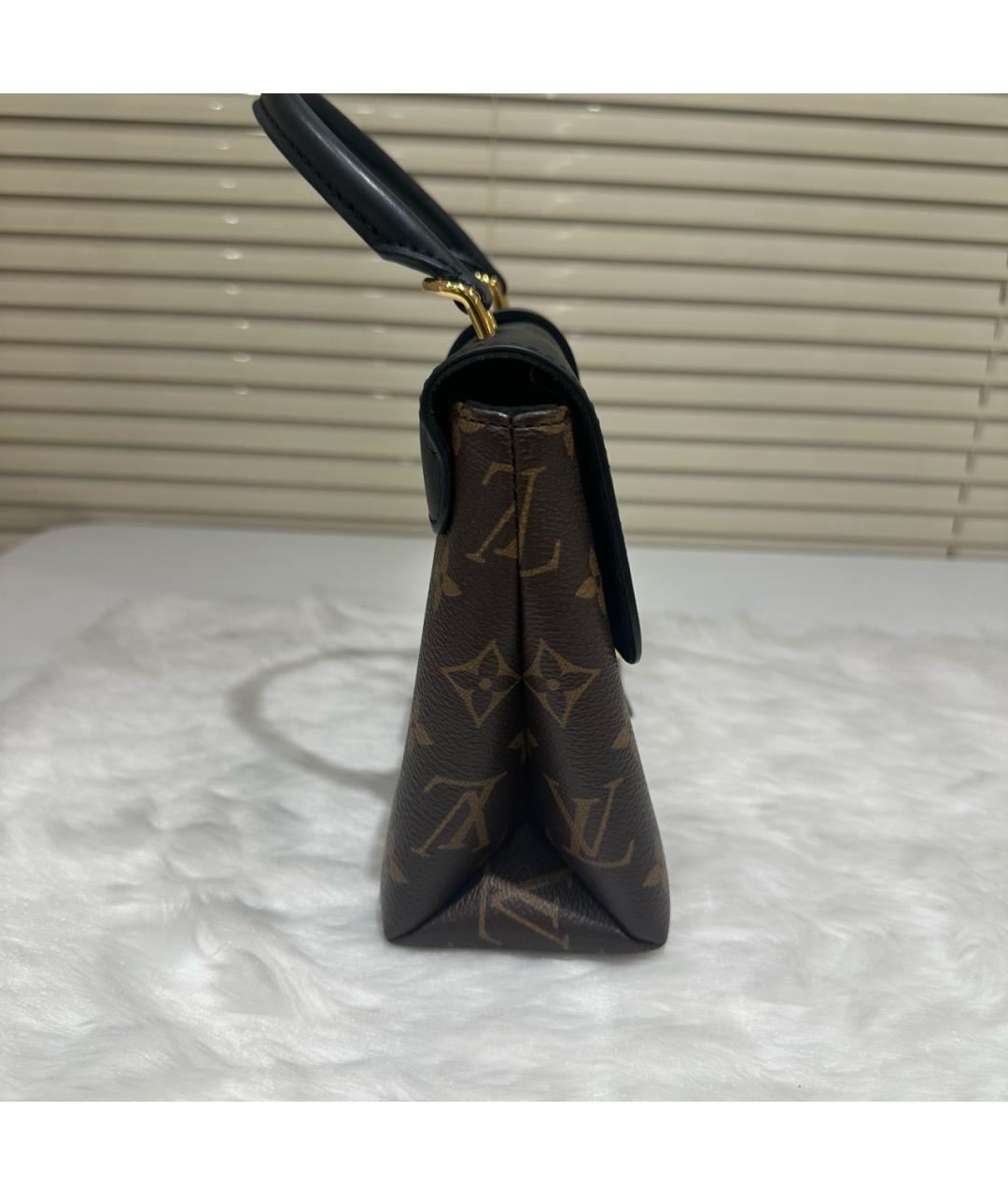 LOUIS VUITTON Коричневая сумка с короткими ручками, фото 4