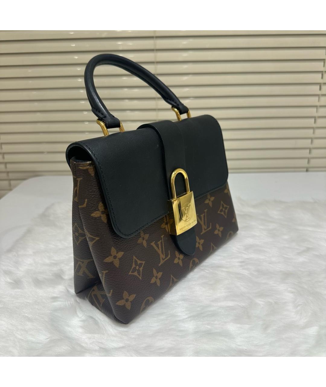LOUIS VUITTON Коричневая сумка с короткими ручками, фото 3