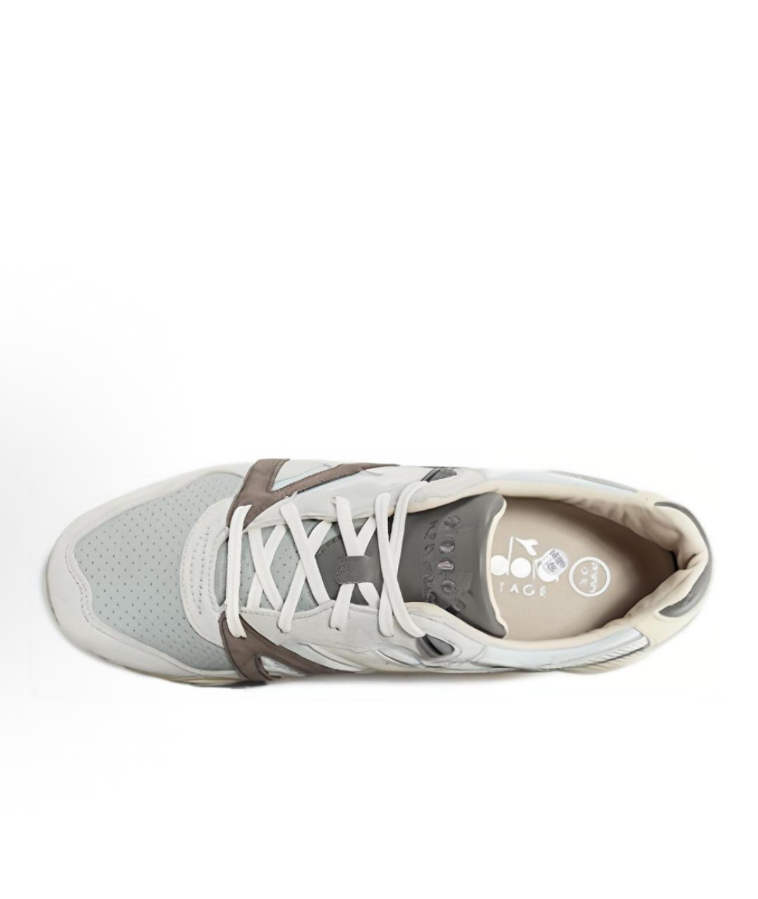DIADORA HERITAGE Серые низкие кроссовки / кеды, фото 3