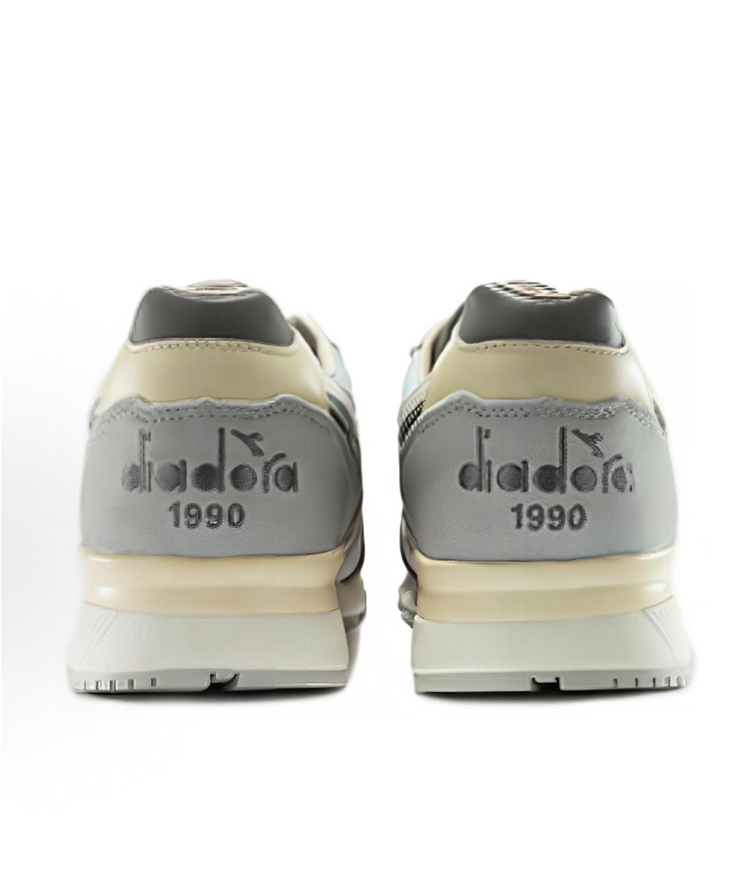 DIADORA HERITAGE Серые низкие кроссовки / кеды, фото 4