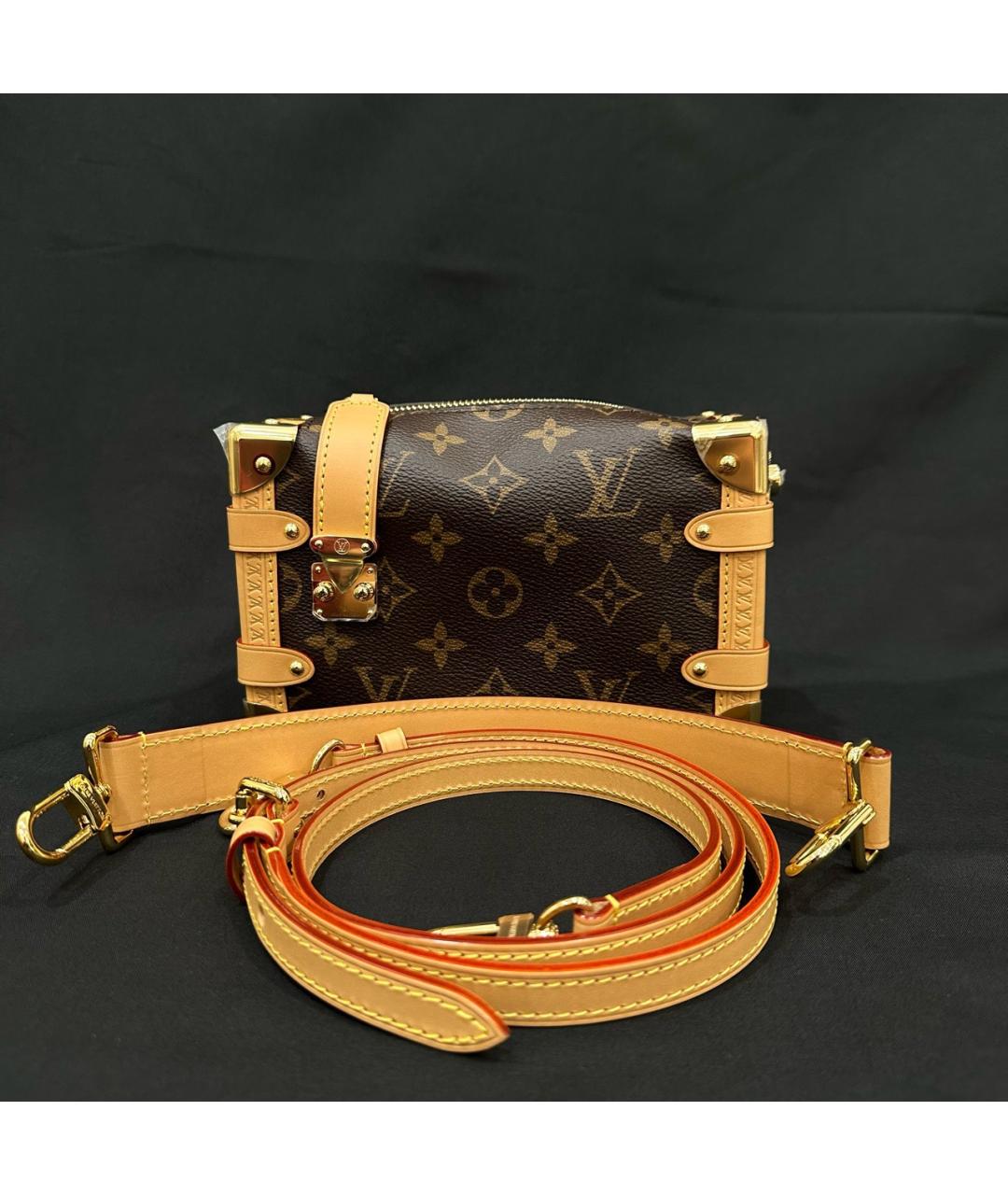 LOUIS VUITTON Коричневая сумка через плечо, фото 6