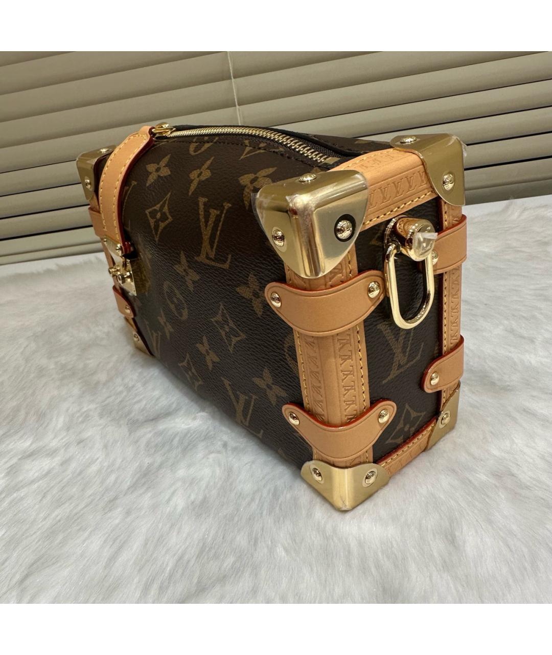 LOUIS VUITTON Коричневая сумка через плечо, фото 4