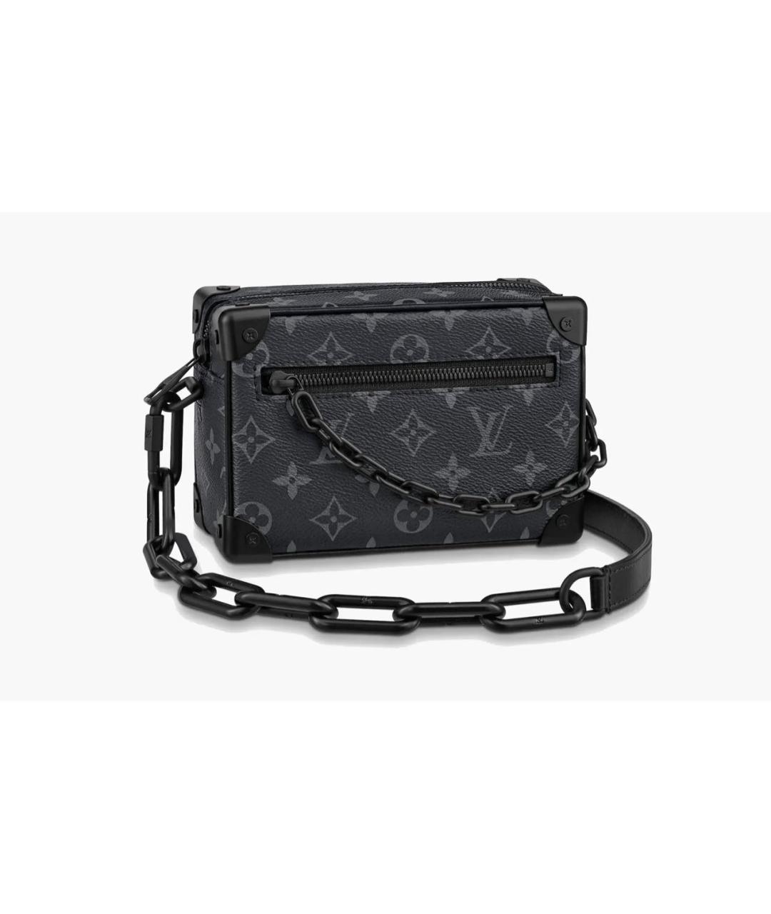LOUIS VUITTON Черная сумка на плечо, фото 7