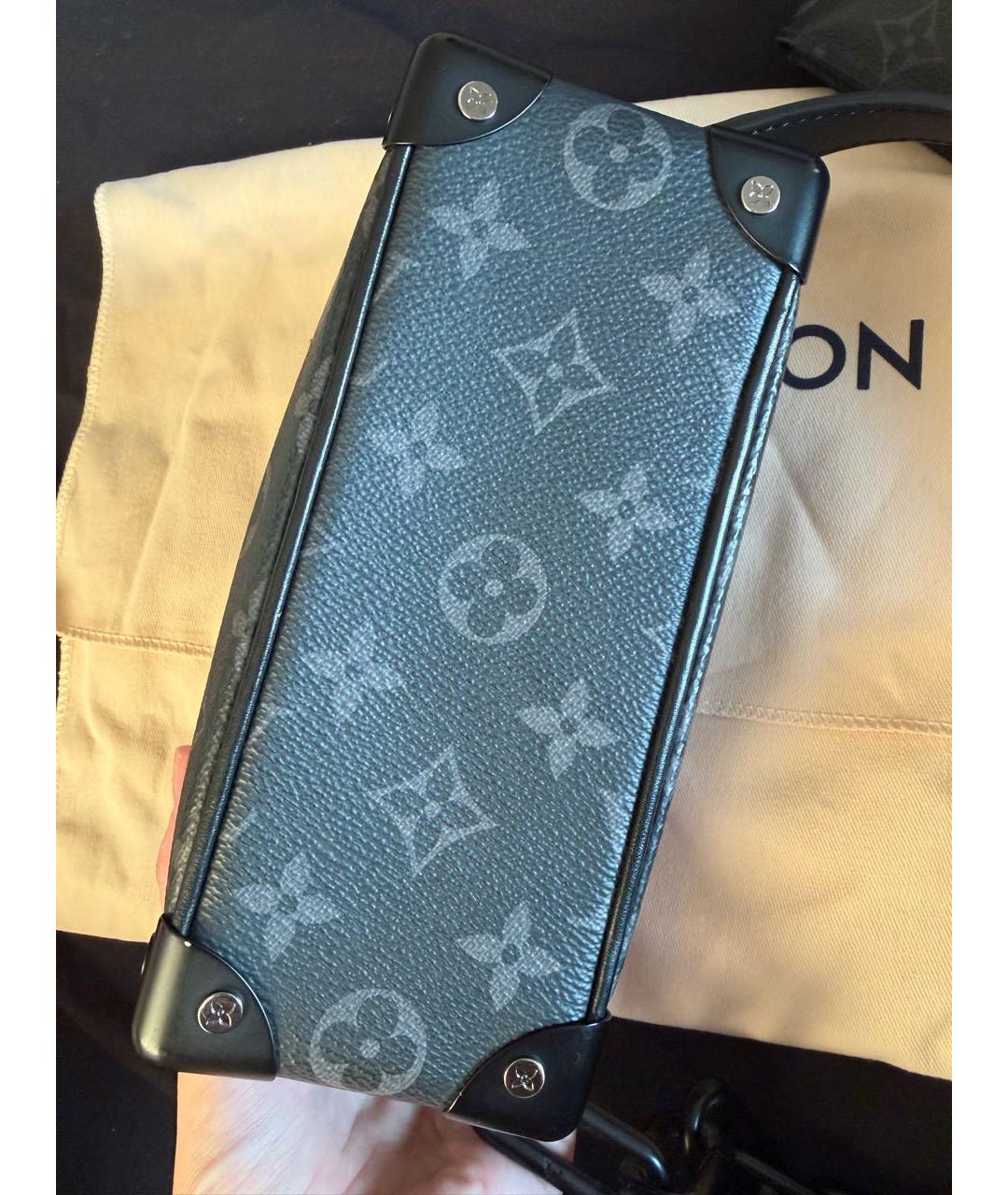 LOUIS VUITTON Черная сумка на плечо, фото 6