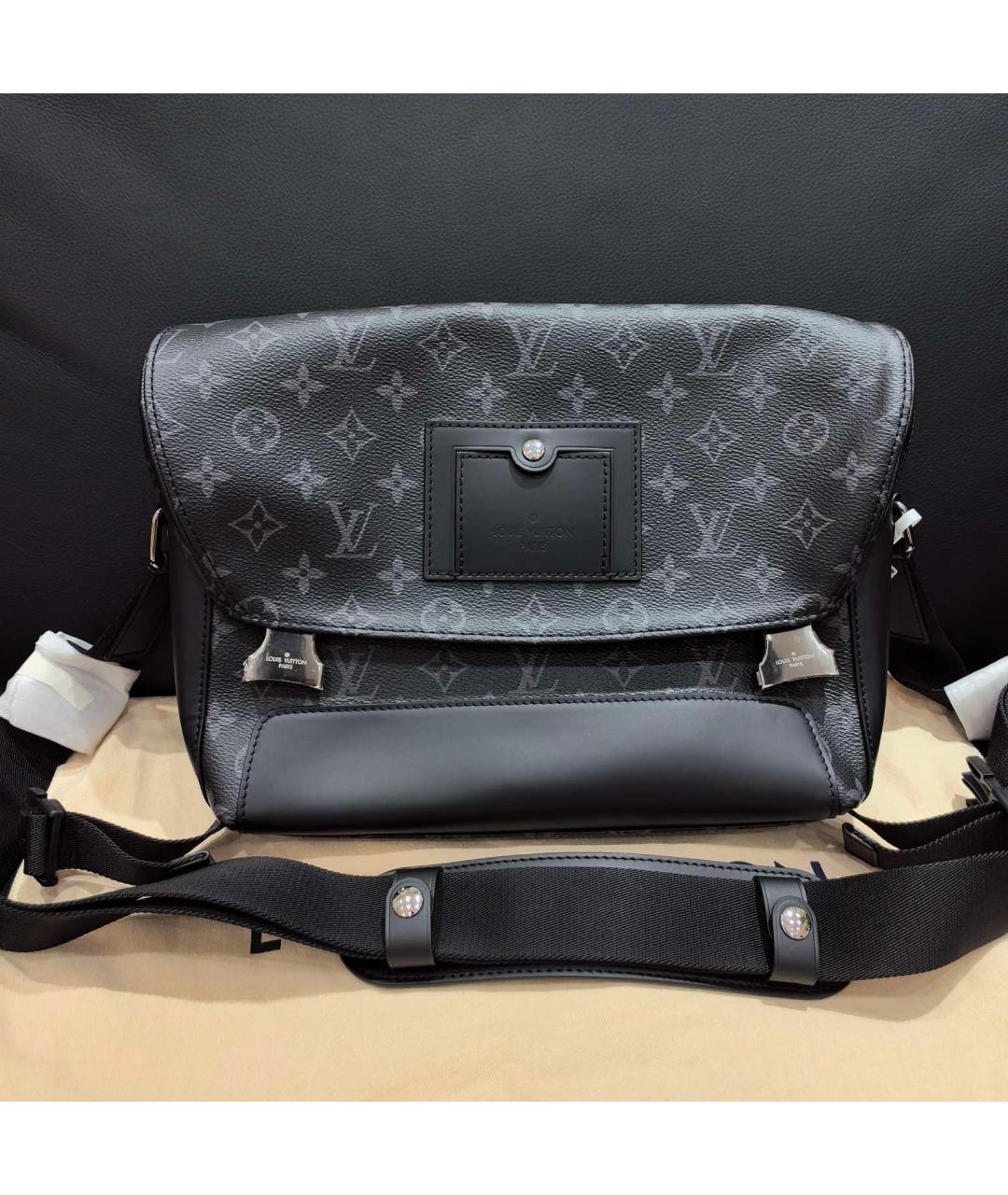 LOUIS VUITTON Черная сумка на плечо, фото 2