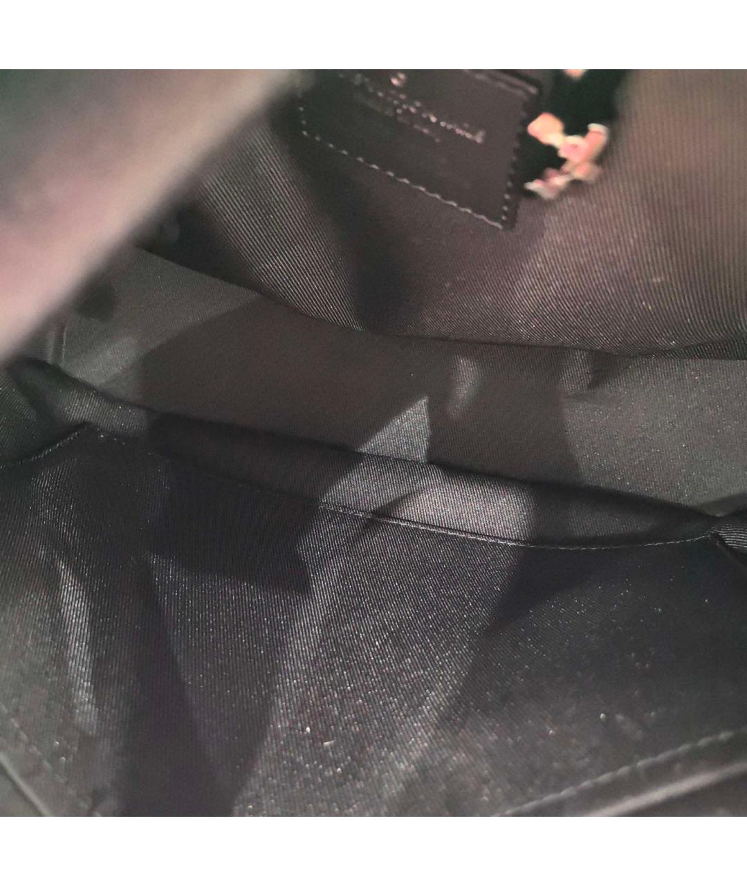 LOUIS VUITTON Черная сумка на плечо, фото 4