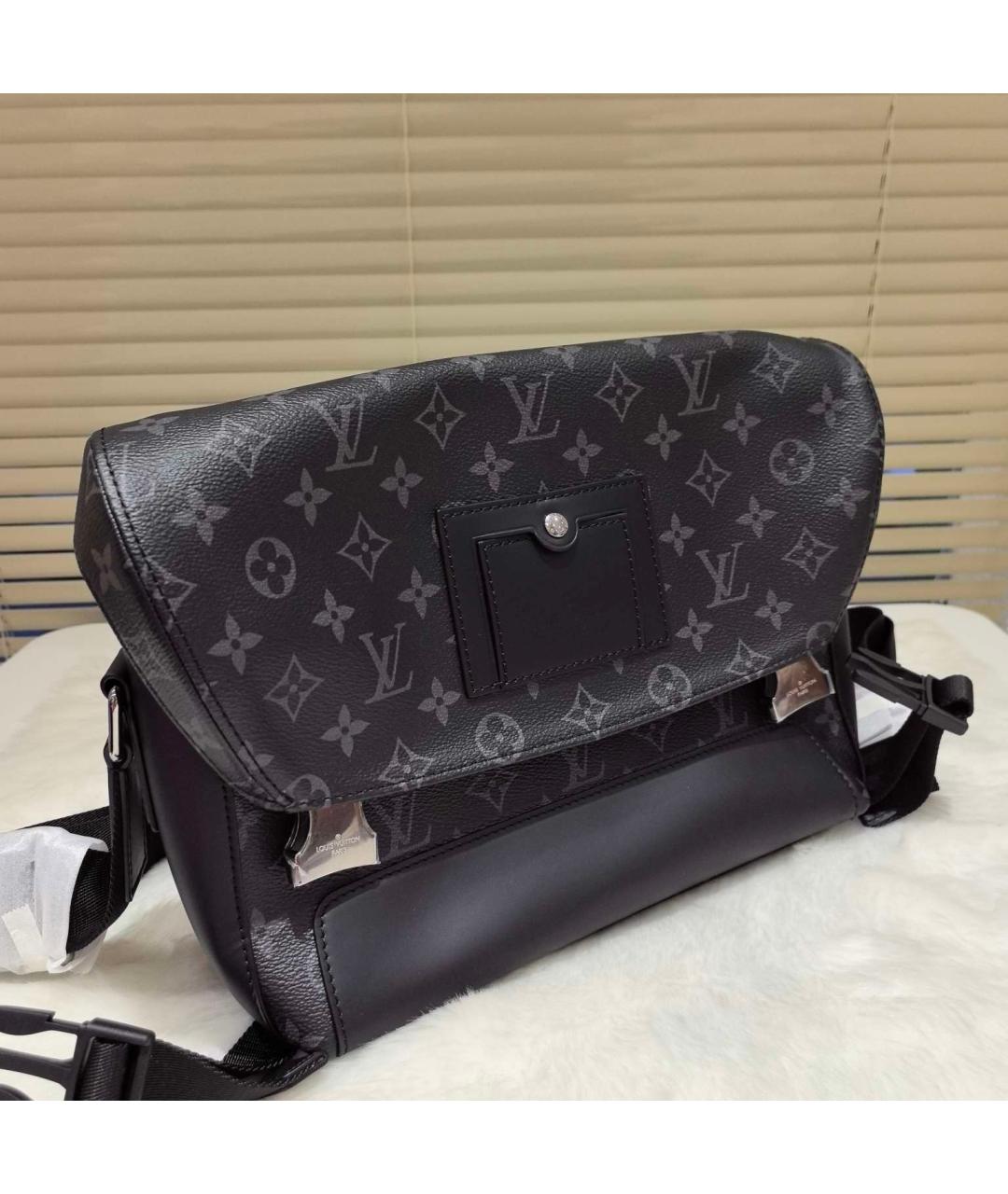 LOUIS VUITTON Черная сумка на плечо, фото 3