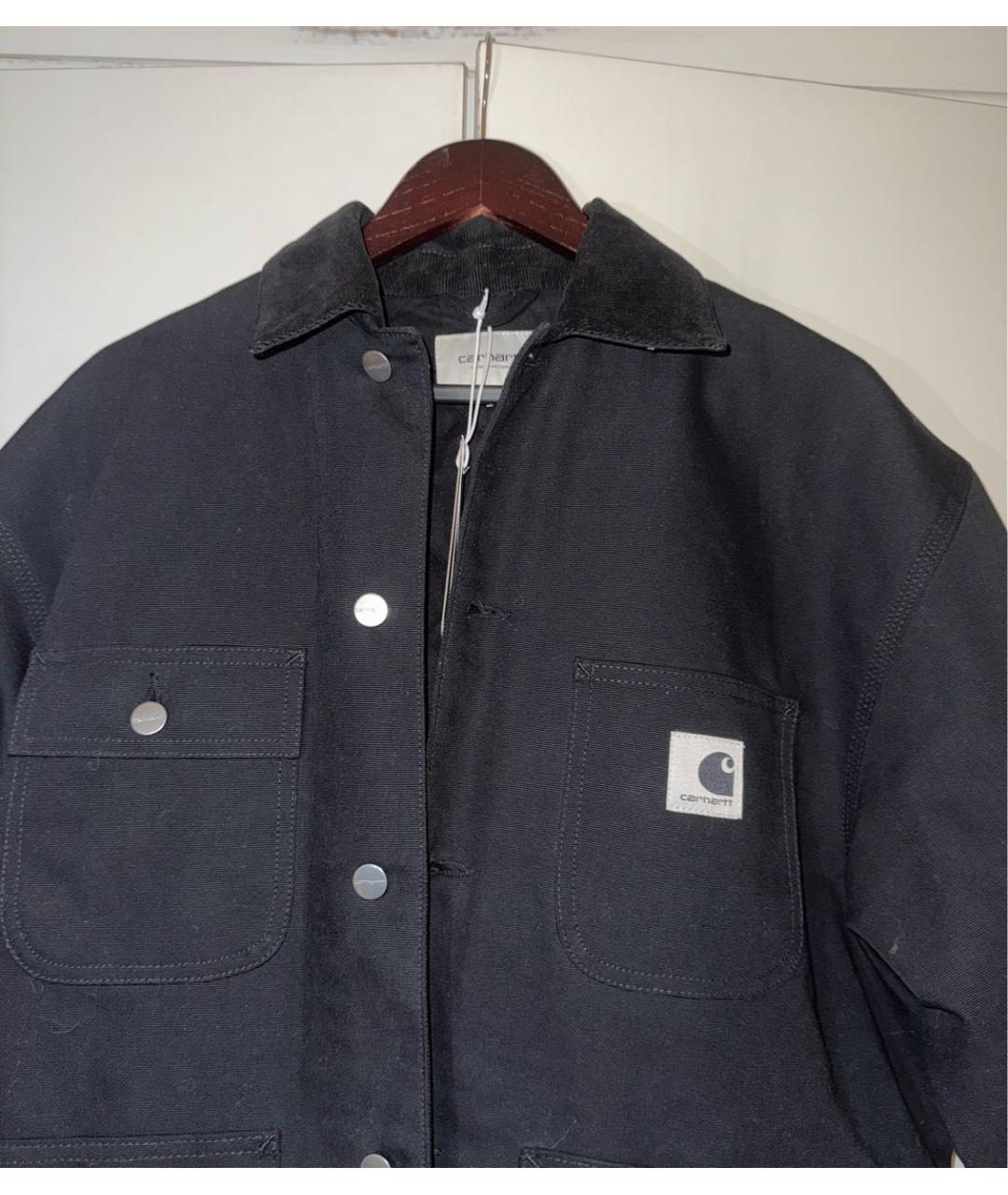 CARHARTT WIP Черная хлопковая куртка, фото 2