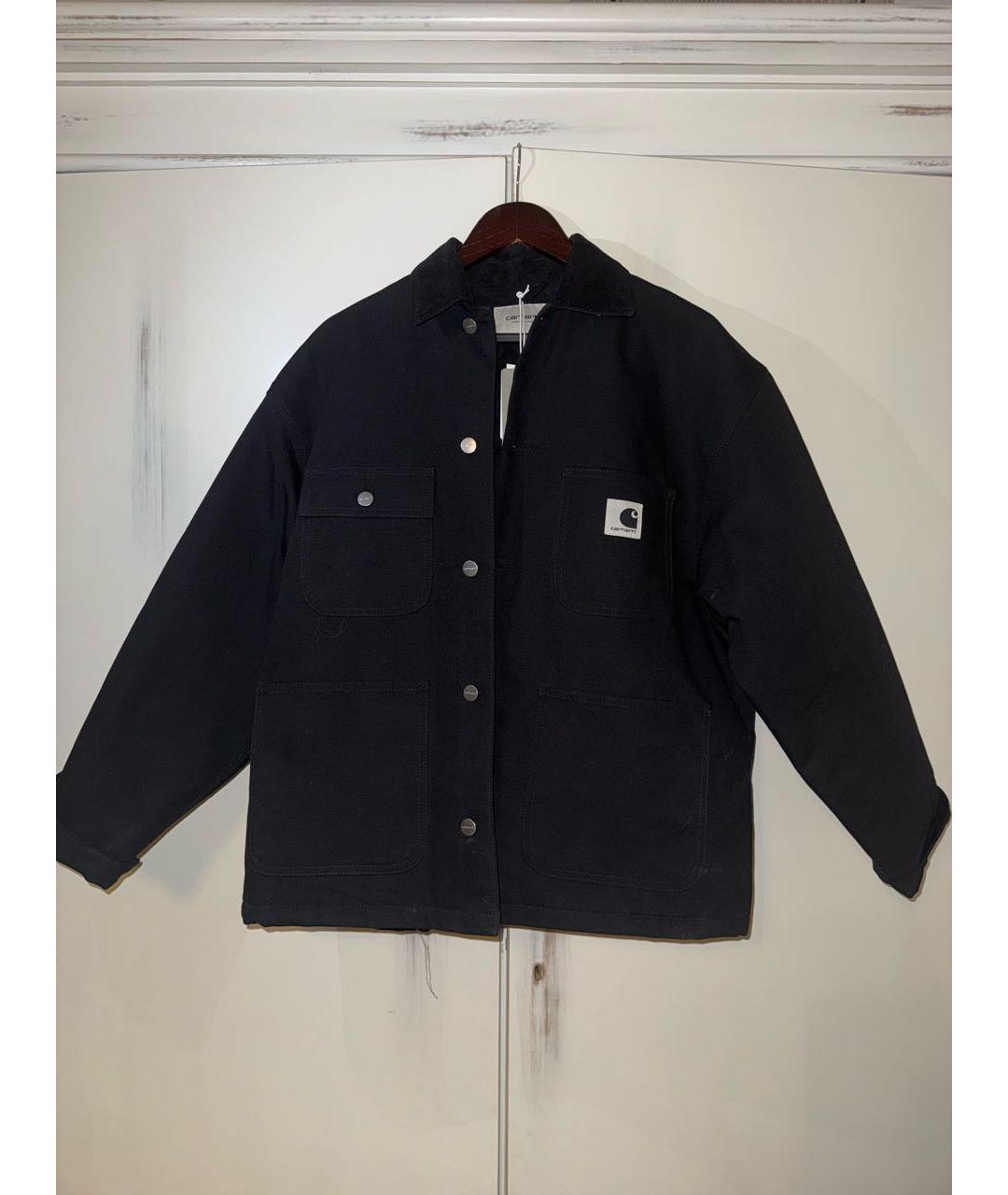 CARHARTT WIP Черная хлопковая куртка, фото 6