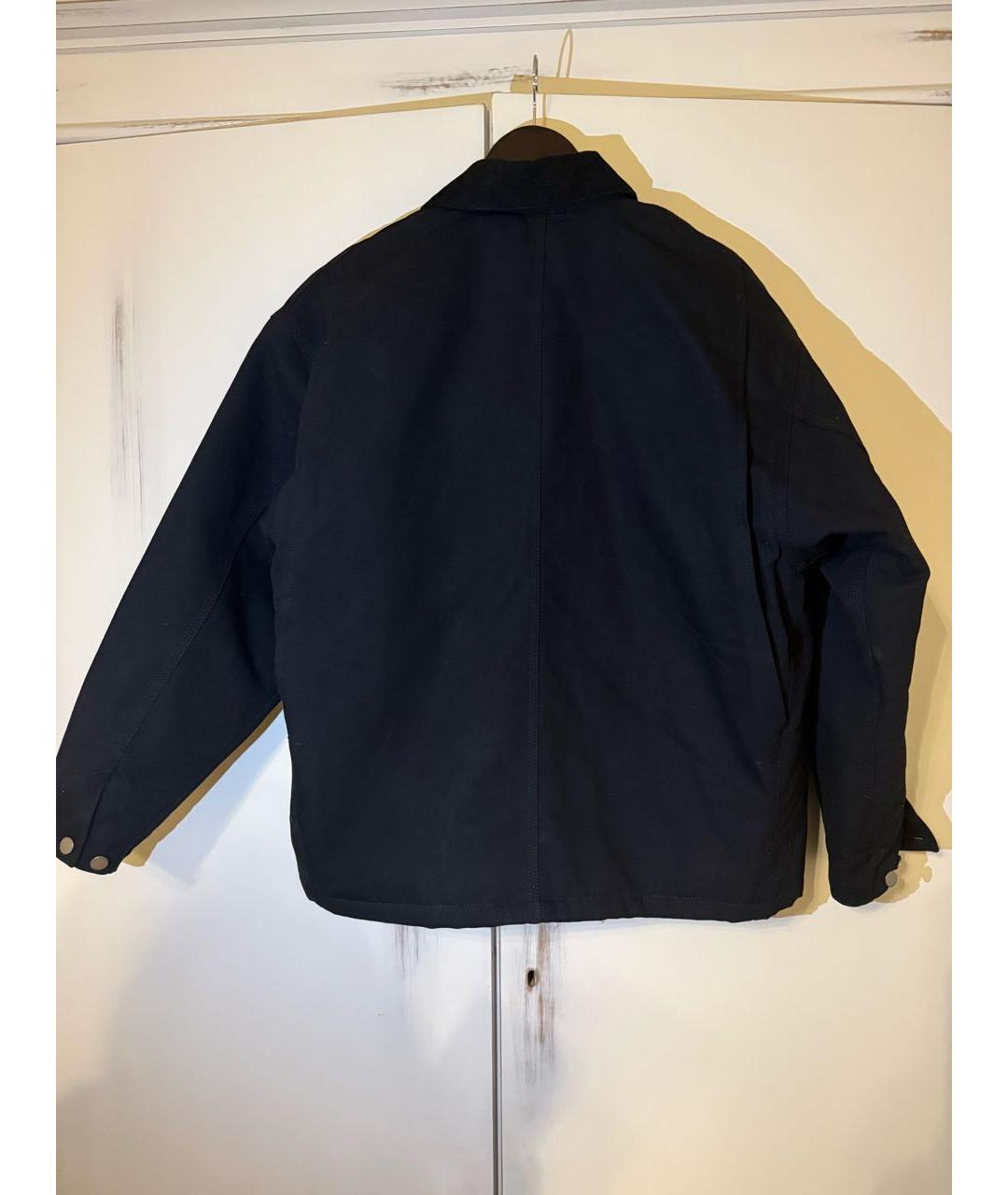 CARHARTT WIP Черная хлопковая куртка, фото 3