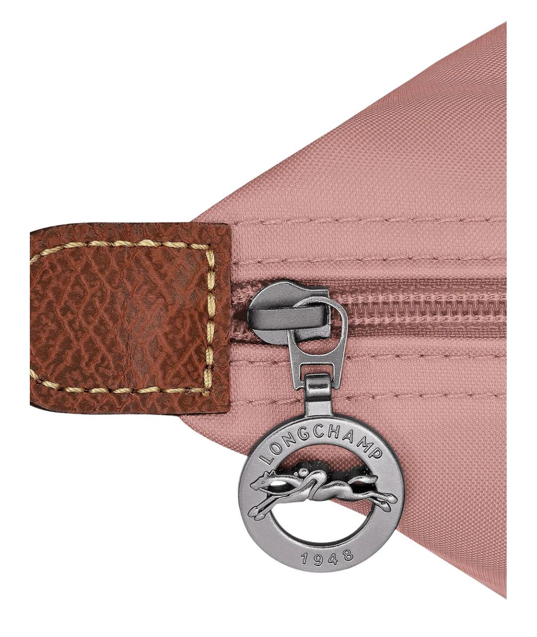 LONGCHAMP Розовая синтетическая сумка тоут, фото 6