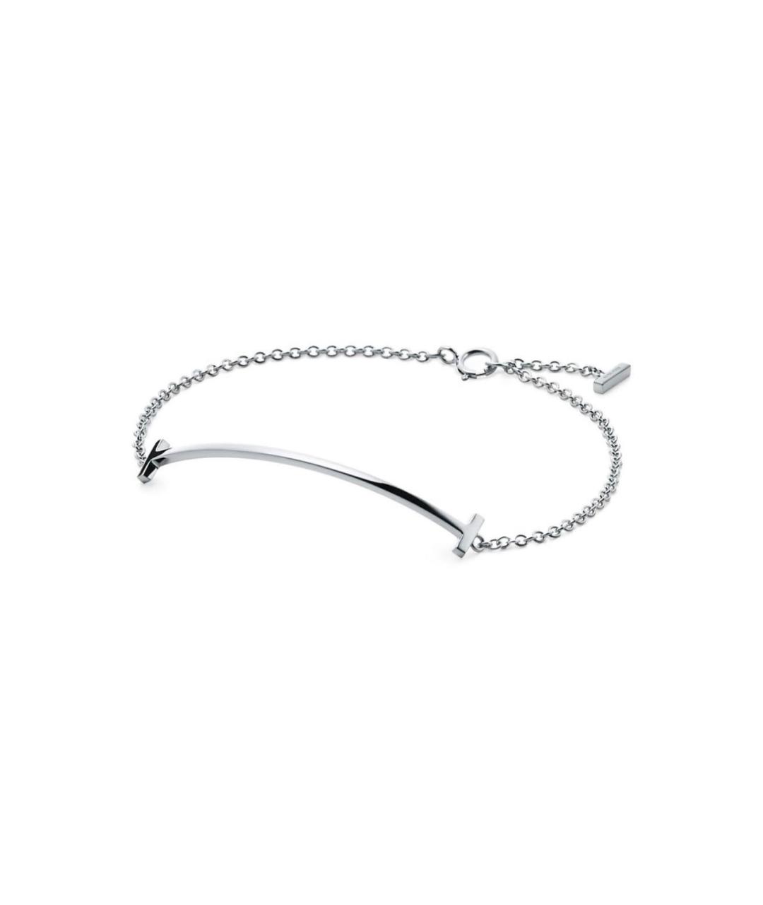 TIFFANY&CO Серебряный браслет из белого золота, фото 2