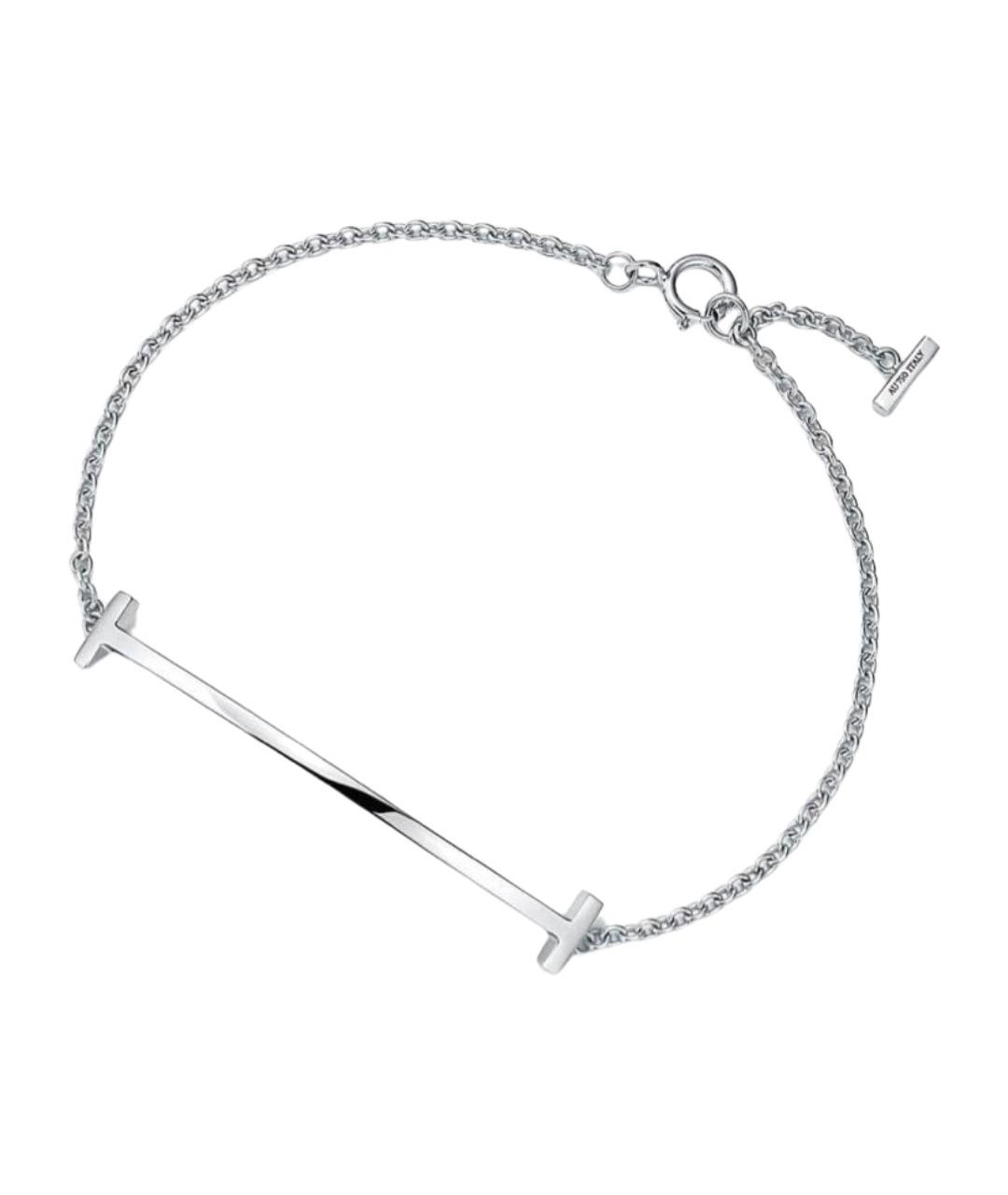 TIFFANY&CO Серебряный браслет из белого золота, фото 1