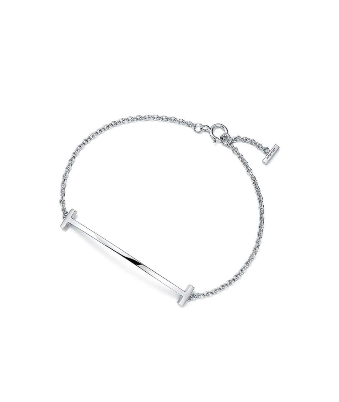 TIFFANY&CO Серебряный браслет из белого золота, фото 4
