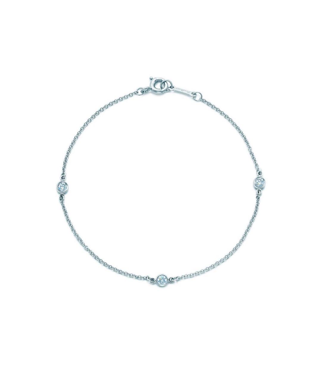 TIFFANY&CO Серебряный платиновый браслет, фото 3