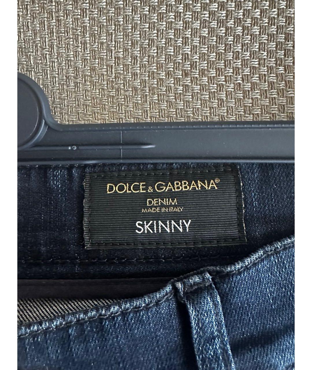 DOLCE&GABBANA Синие джинсы, фото 3