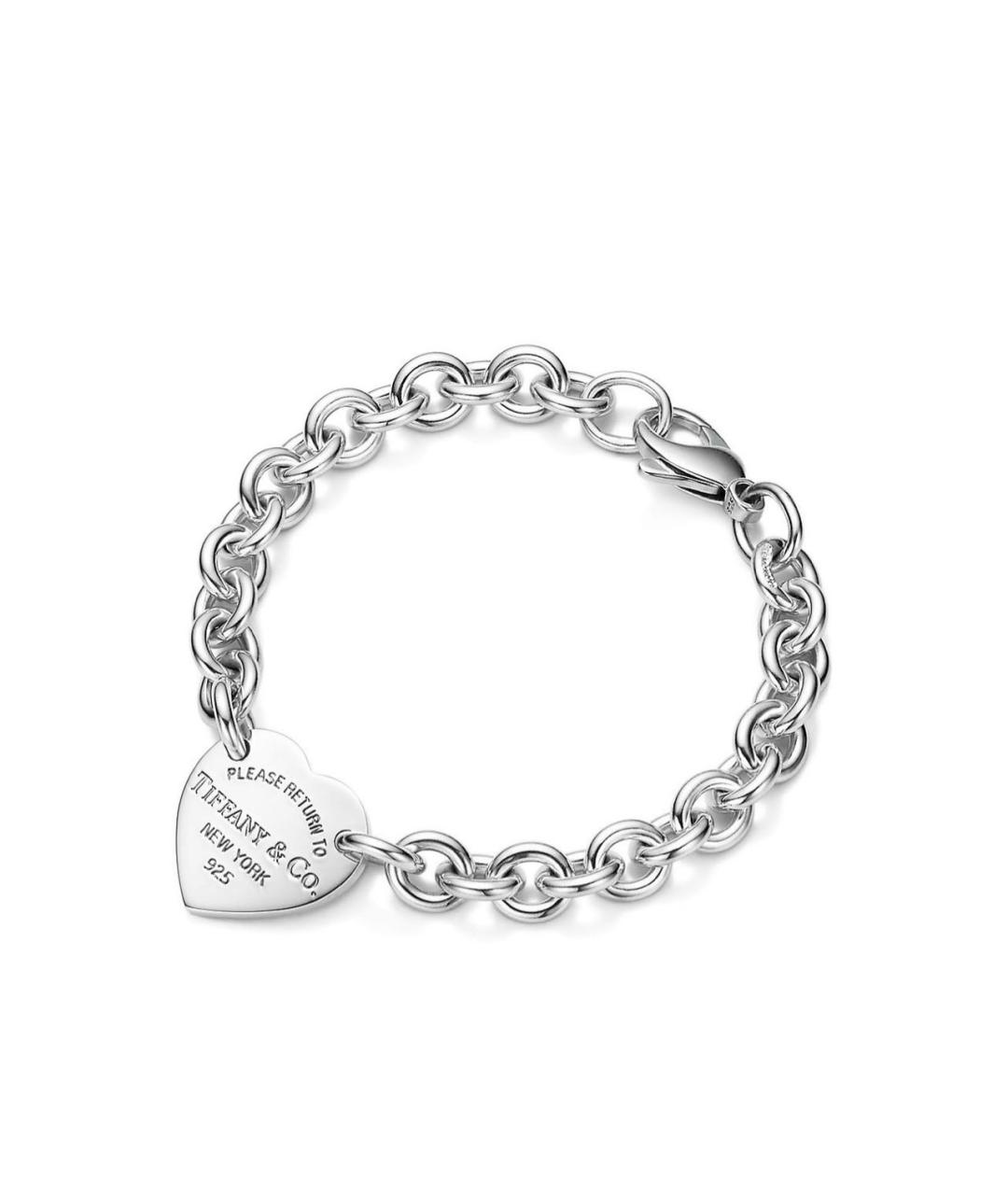 TIFFANY&CO Серебряный серебряный браслет, фото 5