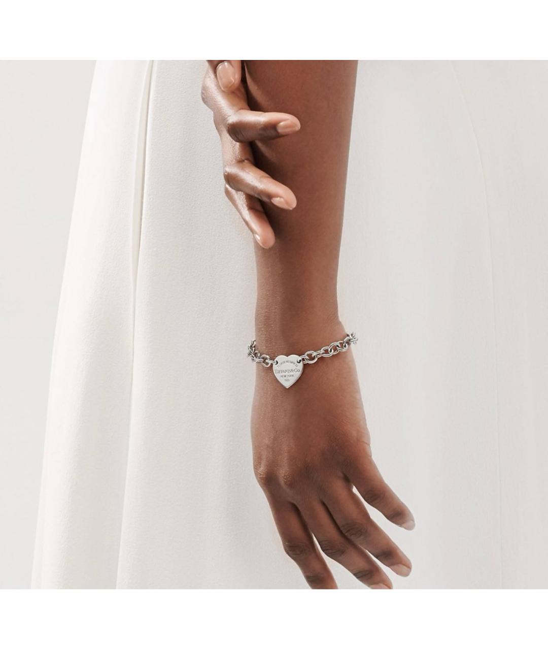 TIFFANY&CO Серебряный серебряный браслет, фото 4