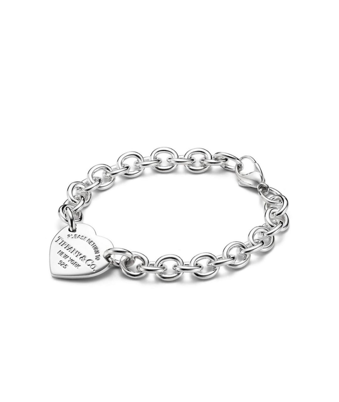 TIFFANY&CO Серебряный серебряный браслет, фото 2