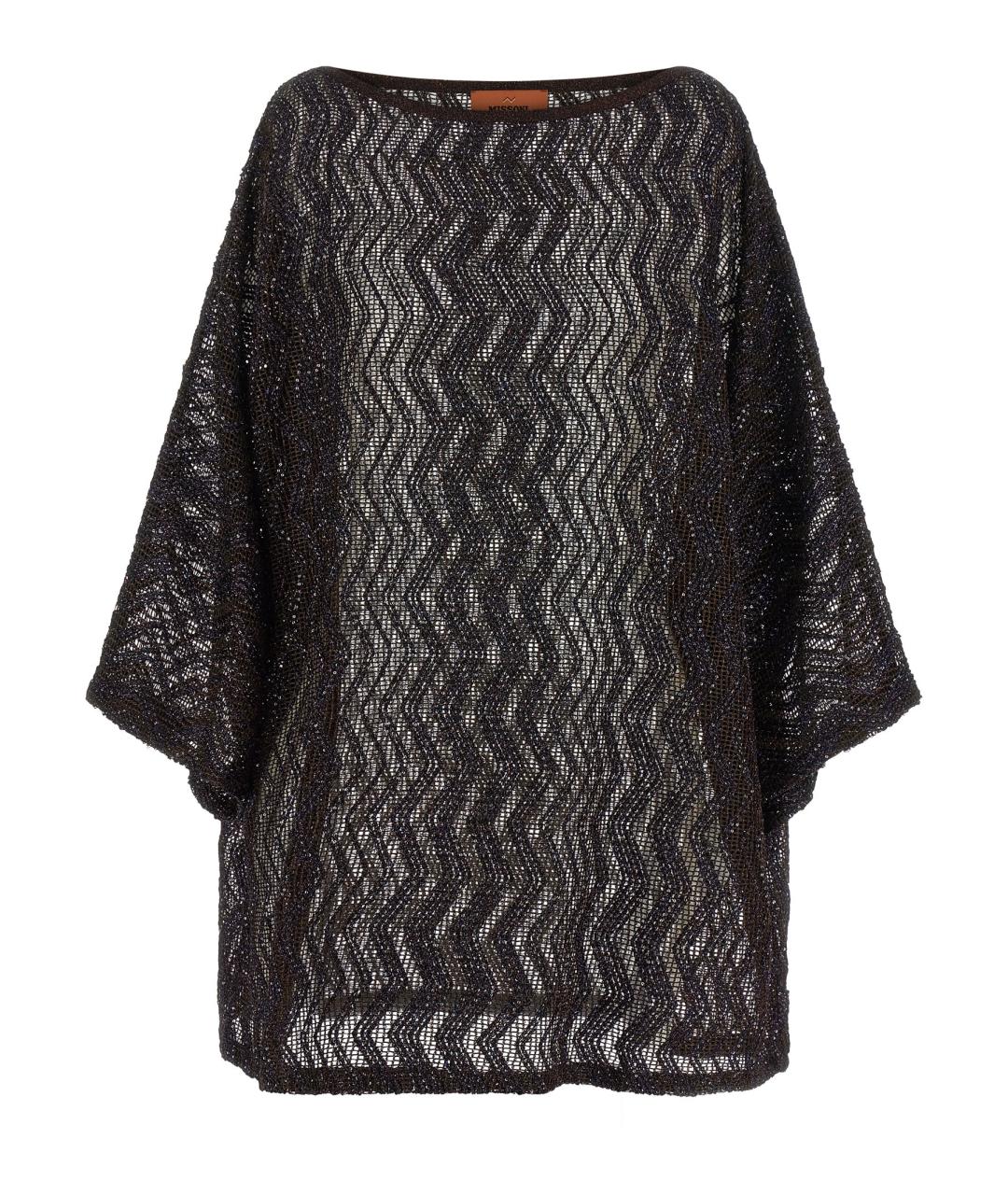 MISSONI Коричневая вискозная туника, фото 1