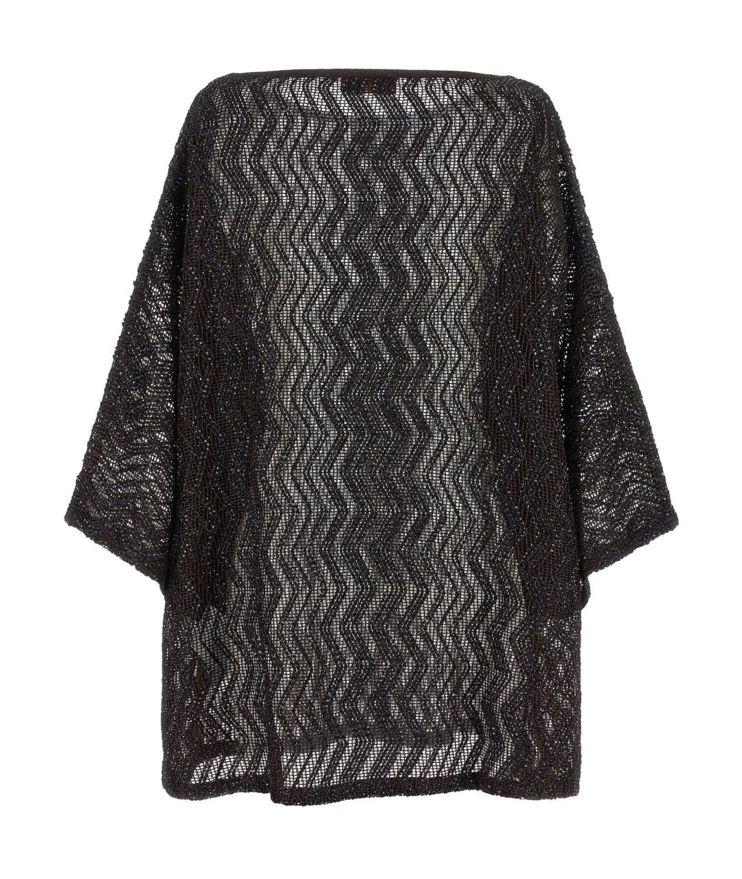 MISSONI Коричневая вискозная туника, фото 2