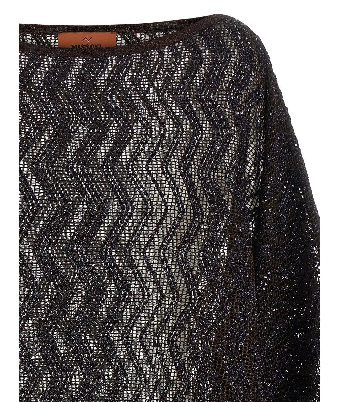 MISSONI Коричневая вискозная туника, фото 3