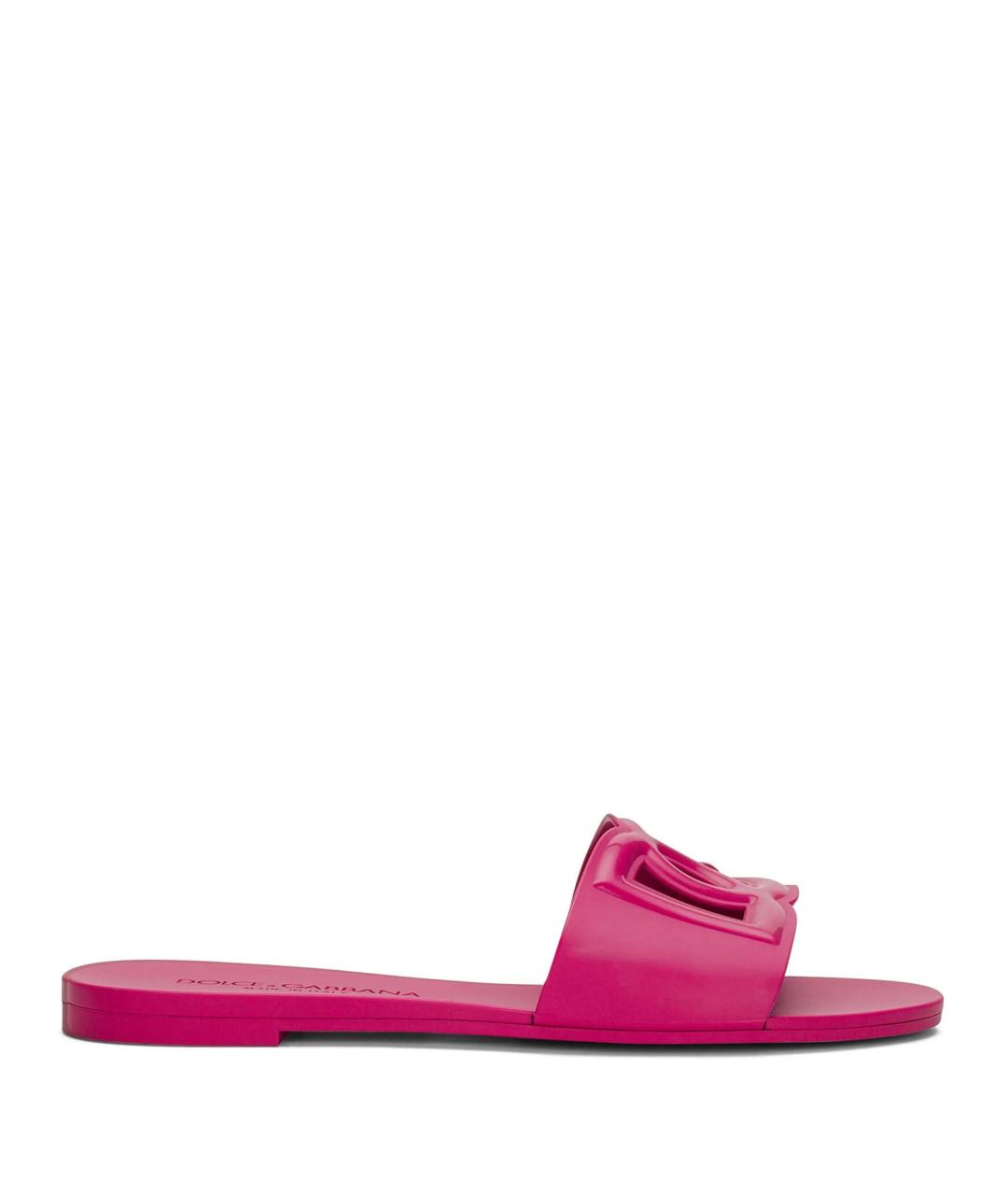 DOLCE&GABBANA Розовые шлепанцы, фото 1