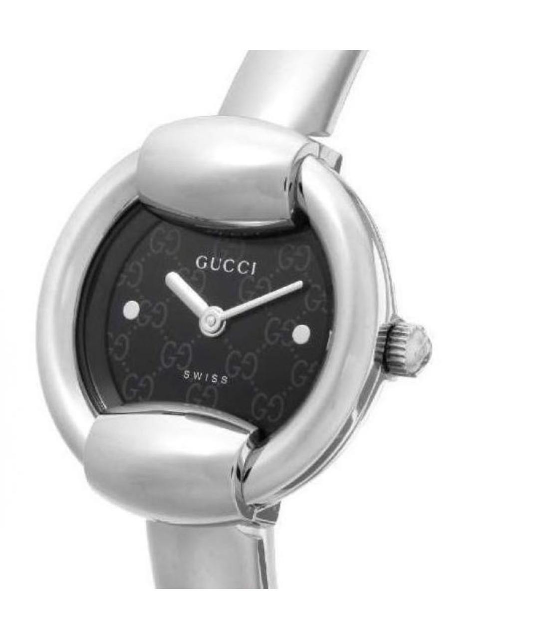 GUCCI Серебряные часы, фото 2
