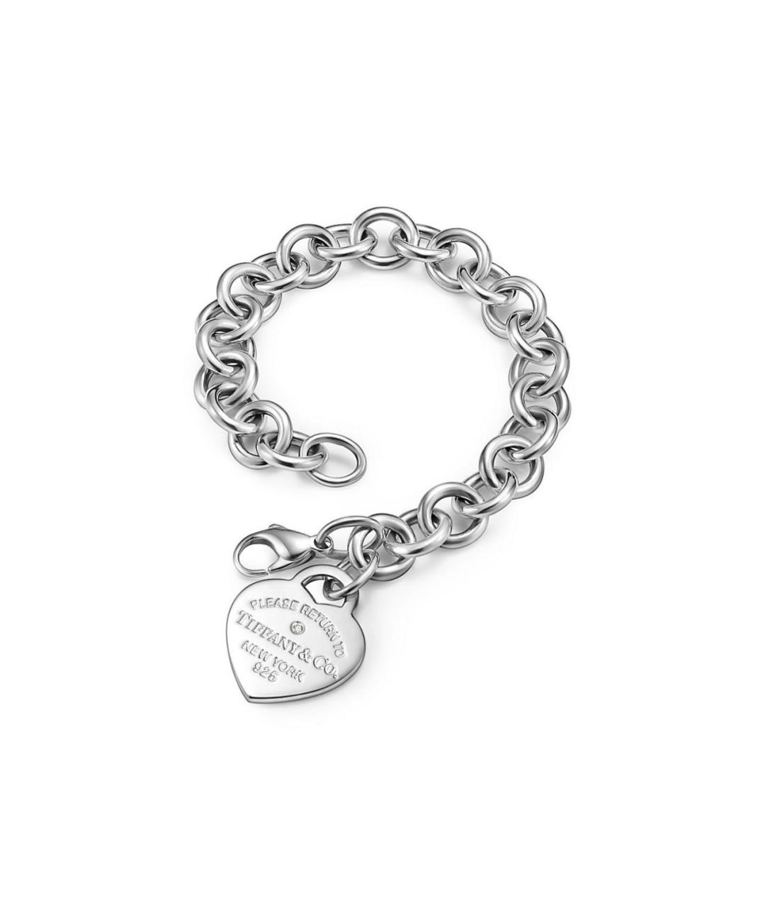 TIFFANY&CO Серебряный серебряный браслет, фото 2