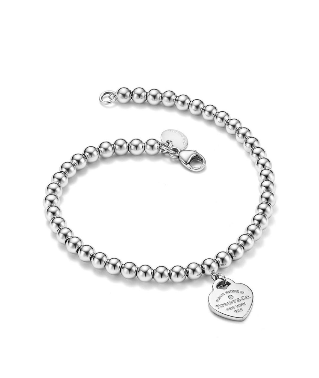 TIFFANY&CO Серебряный серебряный браслет, фото 4