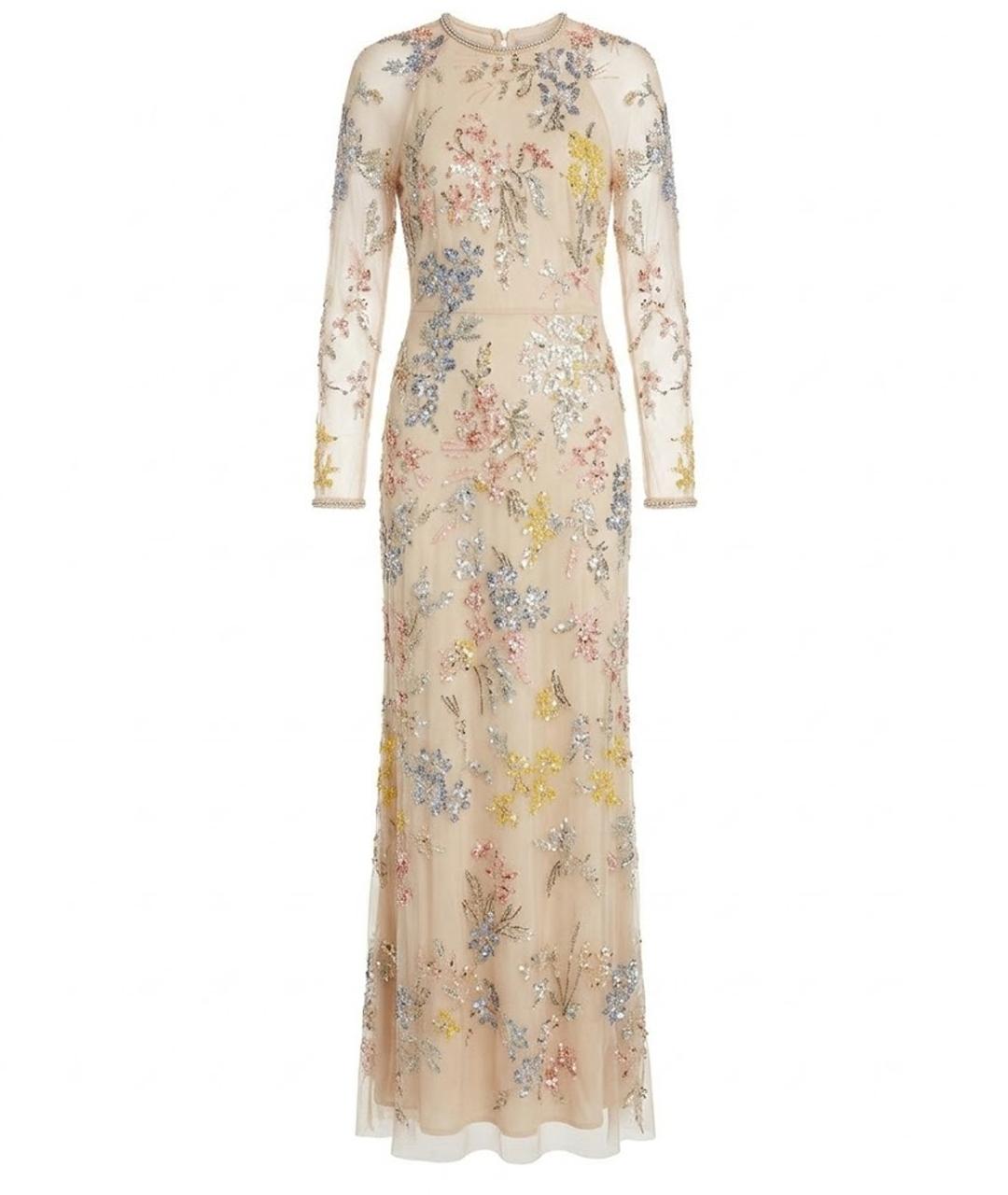 JENNY PACKHAM Мульти шелковое вечернее платье, фото 1