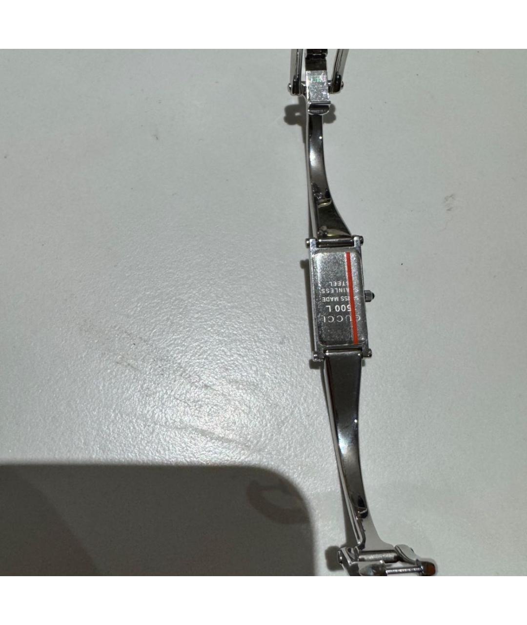 GUCCI Серебряные часы, фото 8