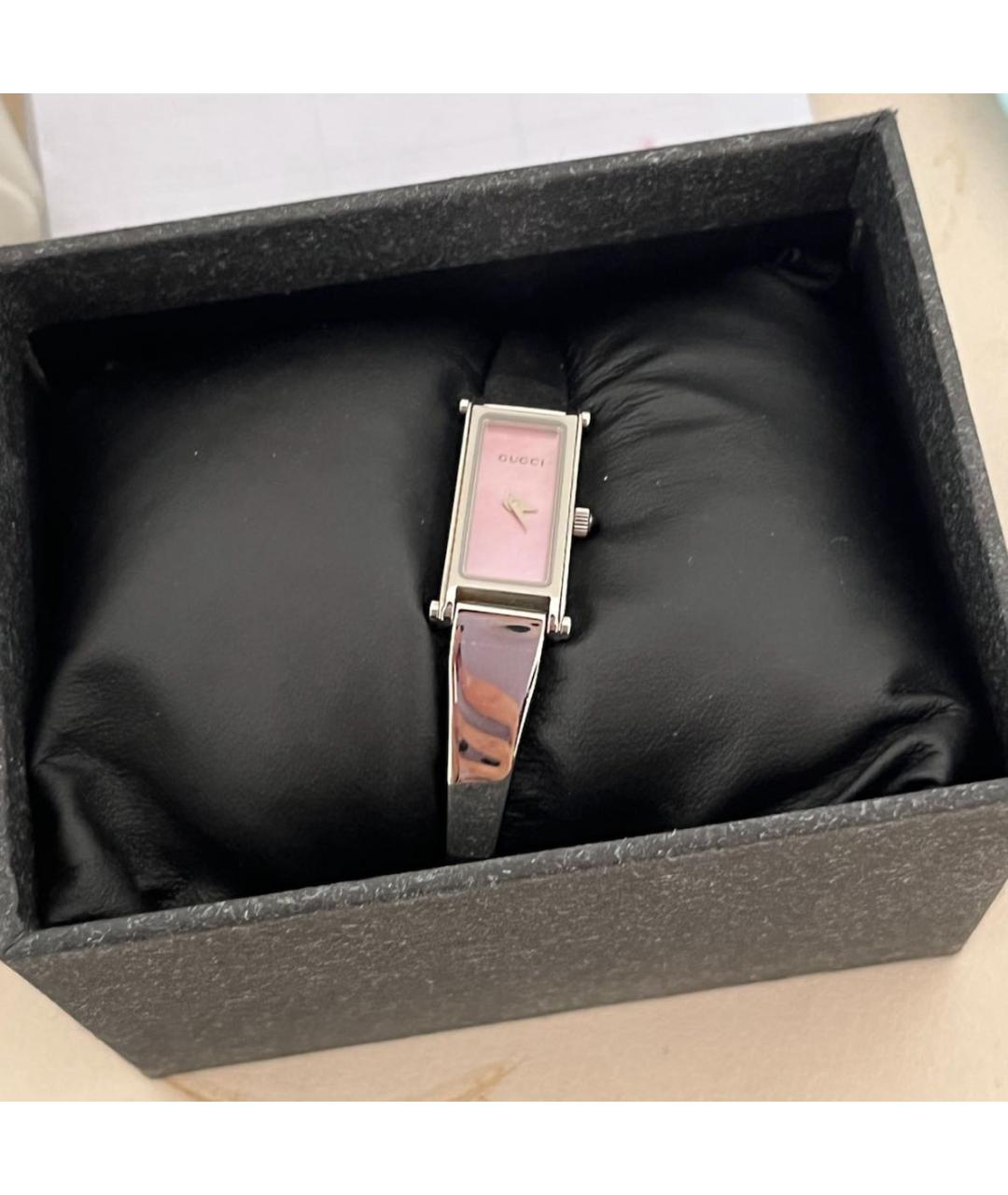 GUCCI Серебряные часы, фото 6