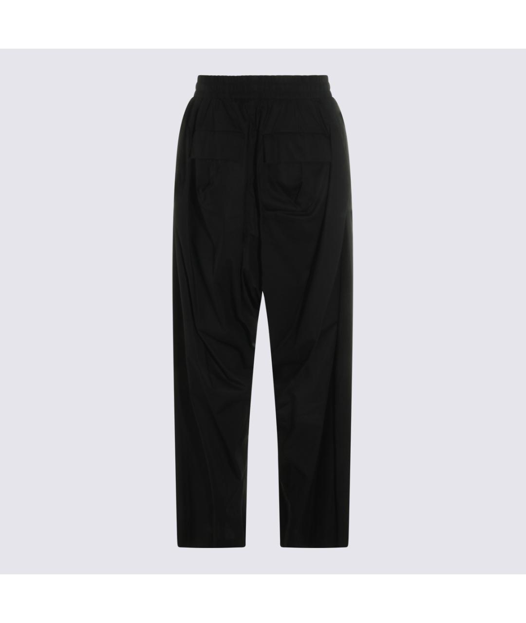 VIVIENNE WESTWOOD Черные хлопковые повседневные брюки, фото 2