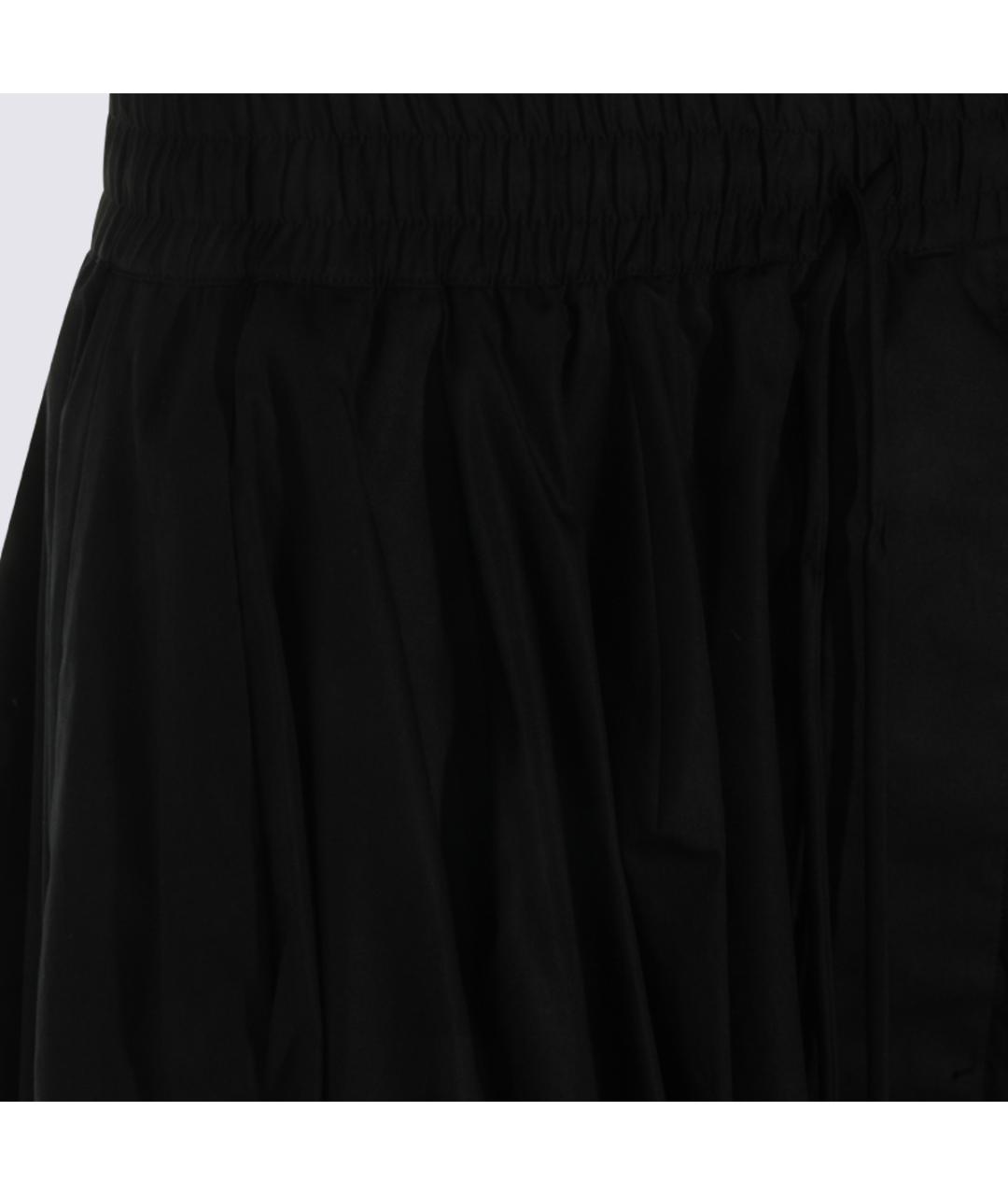 VIVIENNE WESTWOOD Черные хлопковые повседневные брюки, фото 3