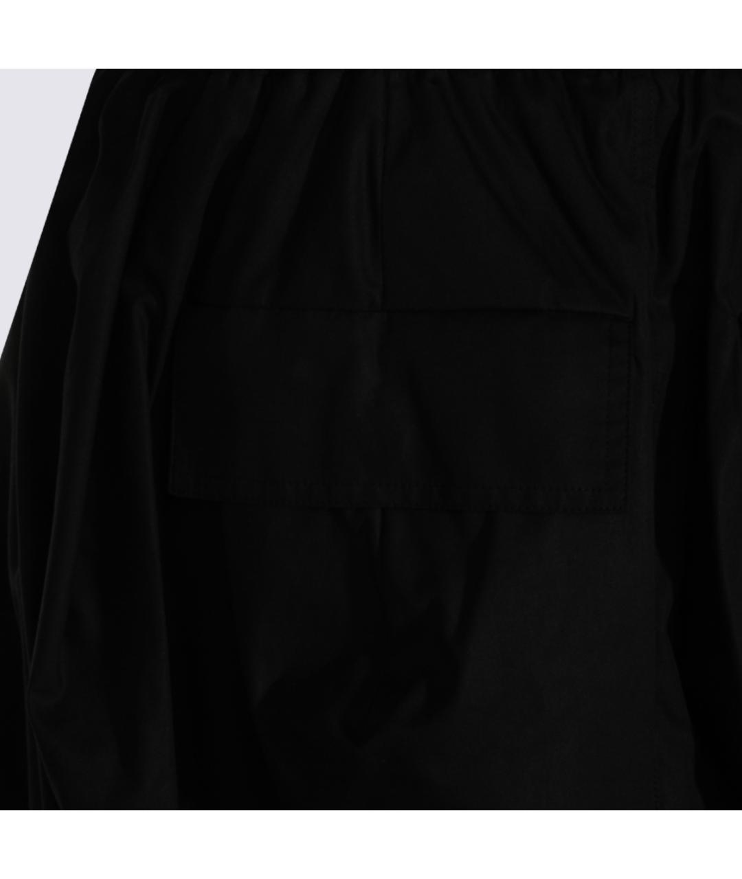 VIVIENNE WESTWOOD Черные хлопковые повседневные брюки, фото 4