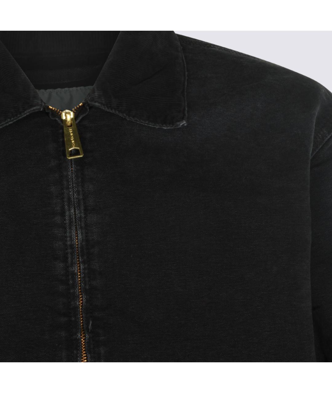 CARHARTT WIP Черная хлопковая куртка, фото 4
