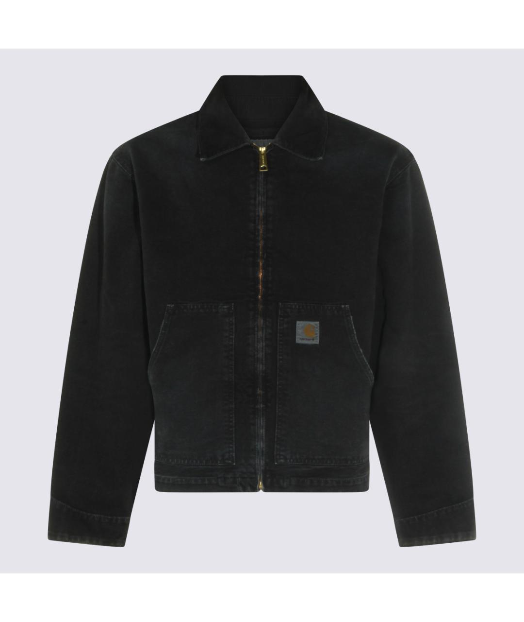 CARHARTT WIP Черная хлопковая куртка, фото 5