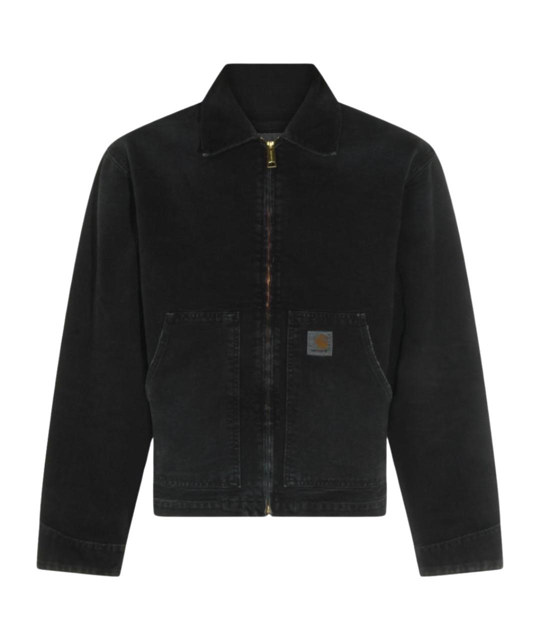 CARHARTT WIP Черная хлопковая куртка, фото 1